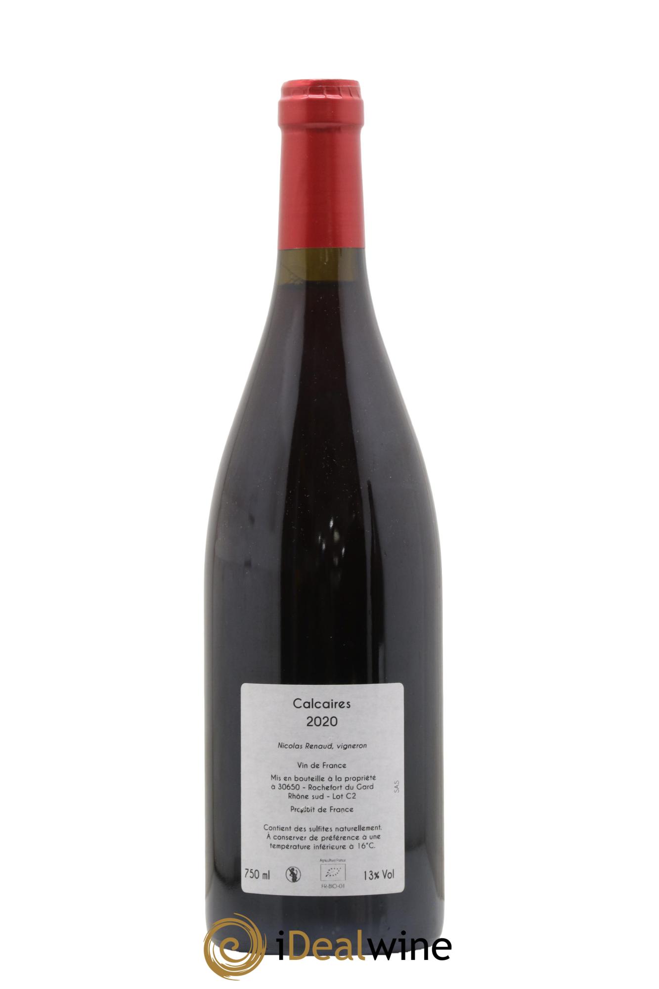 Vin de France Calcaires Clos des Grillons 2020 - Lot de 1 bouteille - 1