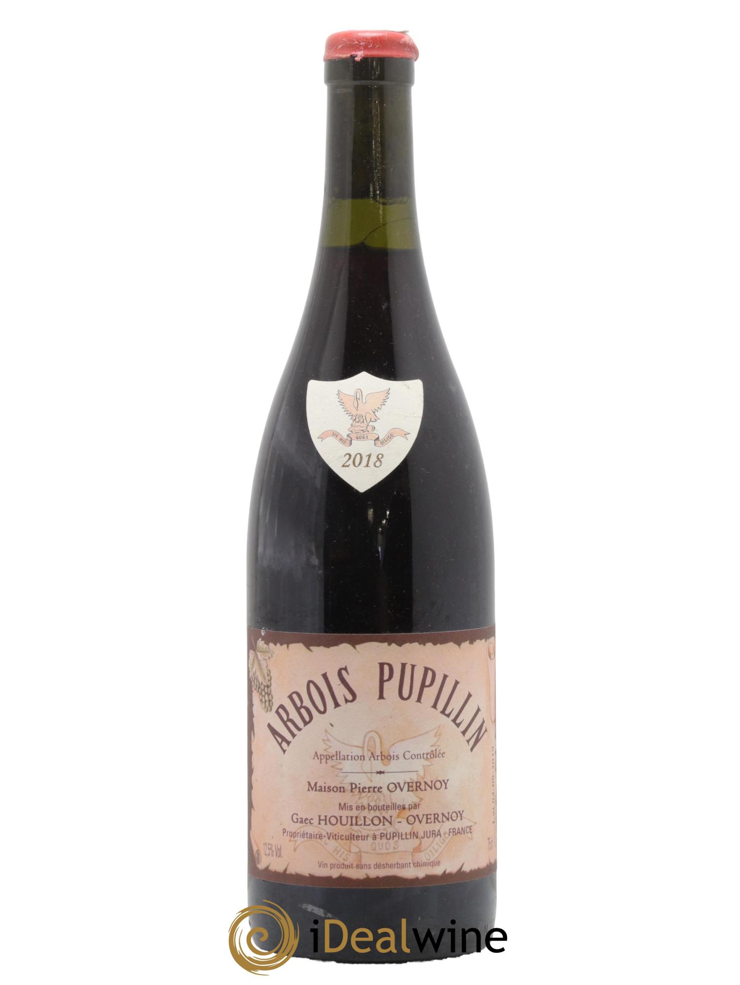Arbois Pupillin Poulsard (cire rouge) Overnoy-Houillon (Domaine) 2018 - Lotto di 1 bottiglia - 0