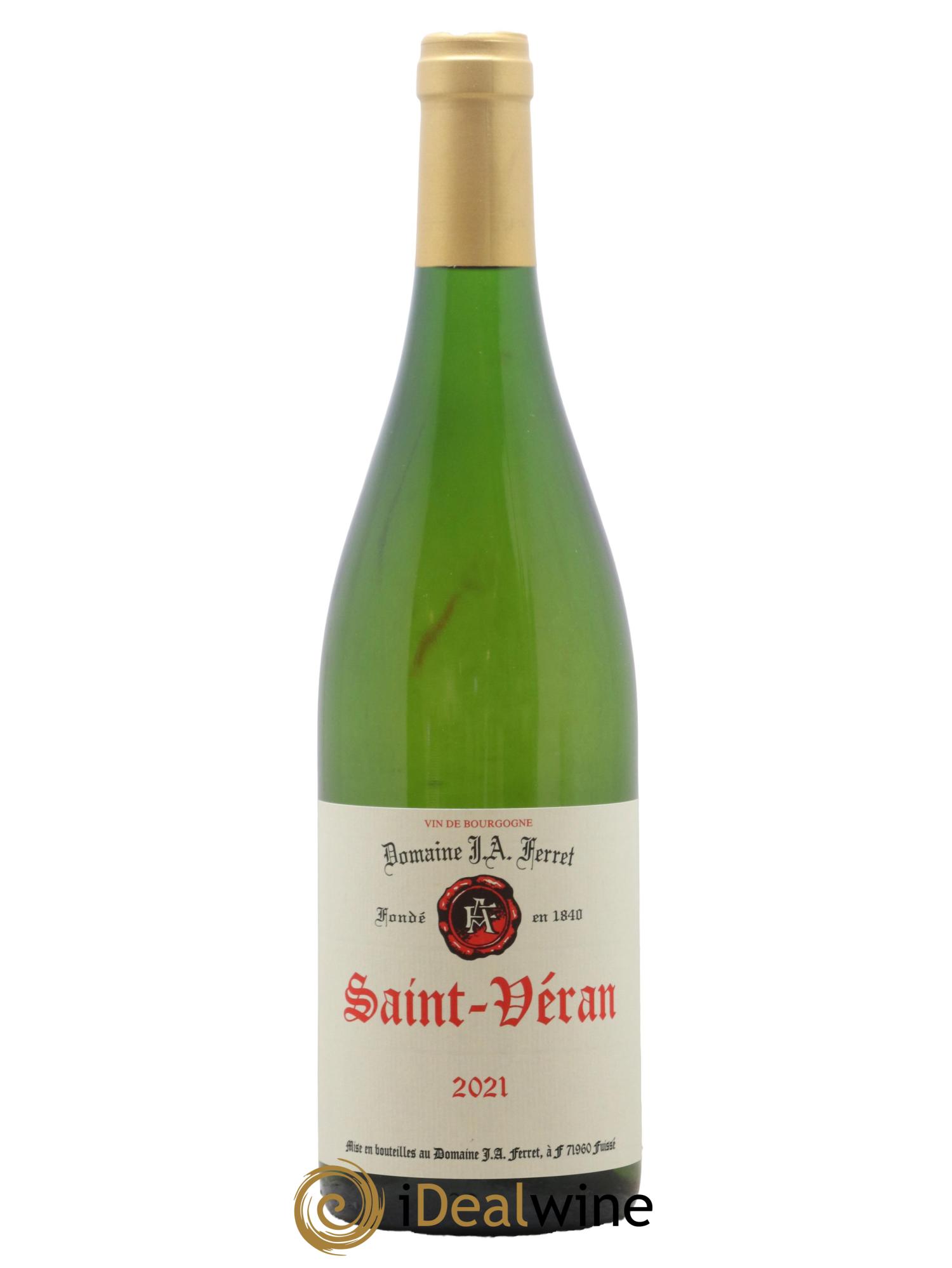 Saint-Véran J.A. Ferret (Domaine) 2021 - Lot de 1 bouteille - 0