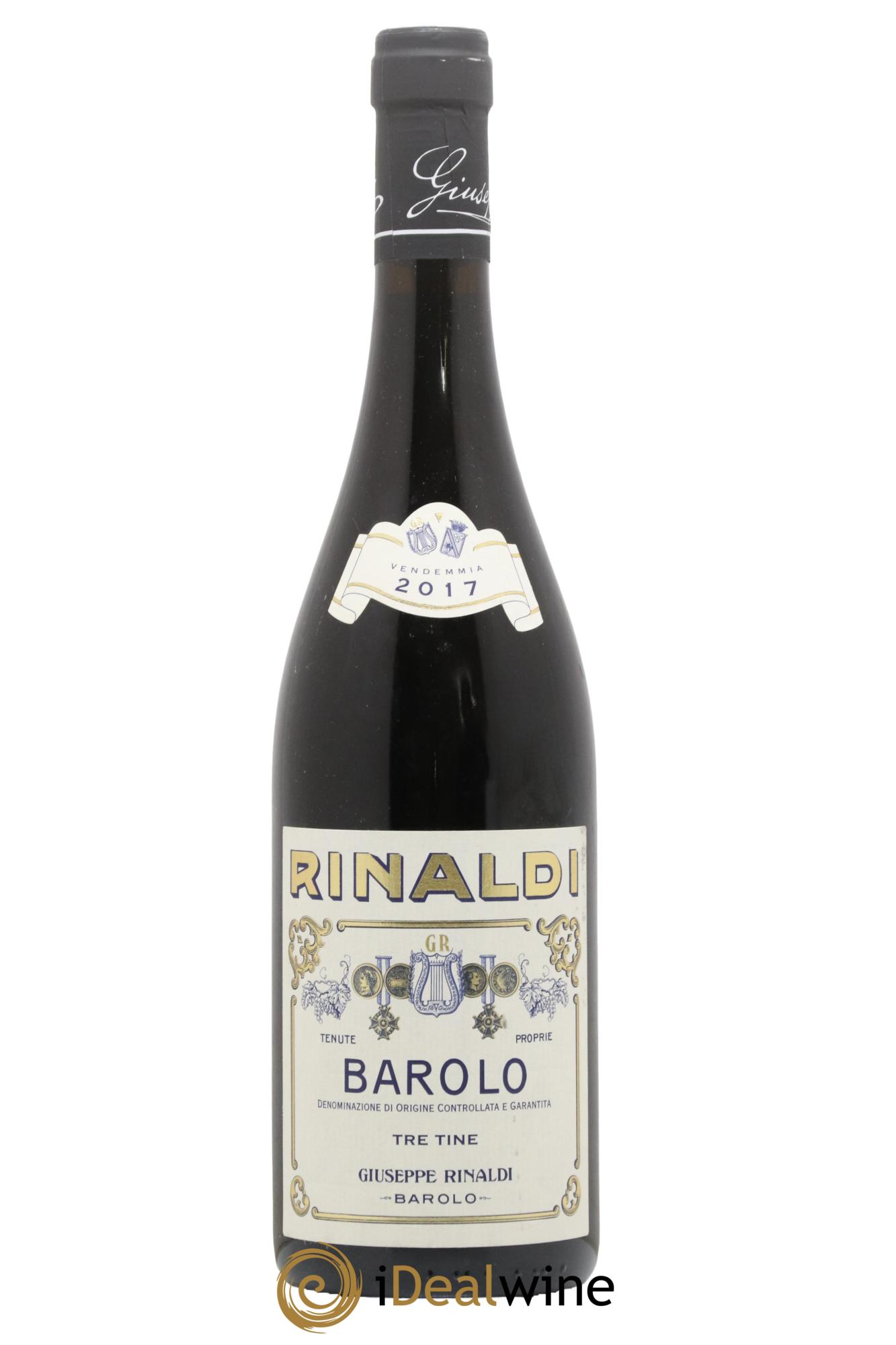 Barolo DOCG Tre Tine Giuseppe Rinaldi 2017 - Lot of 1 bottle - 0