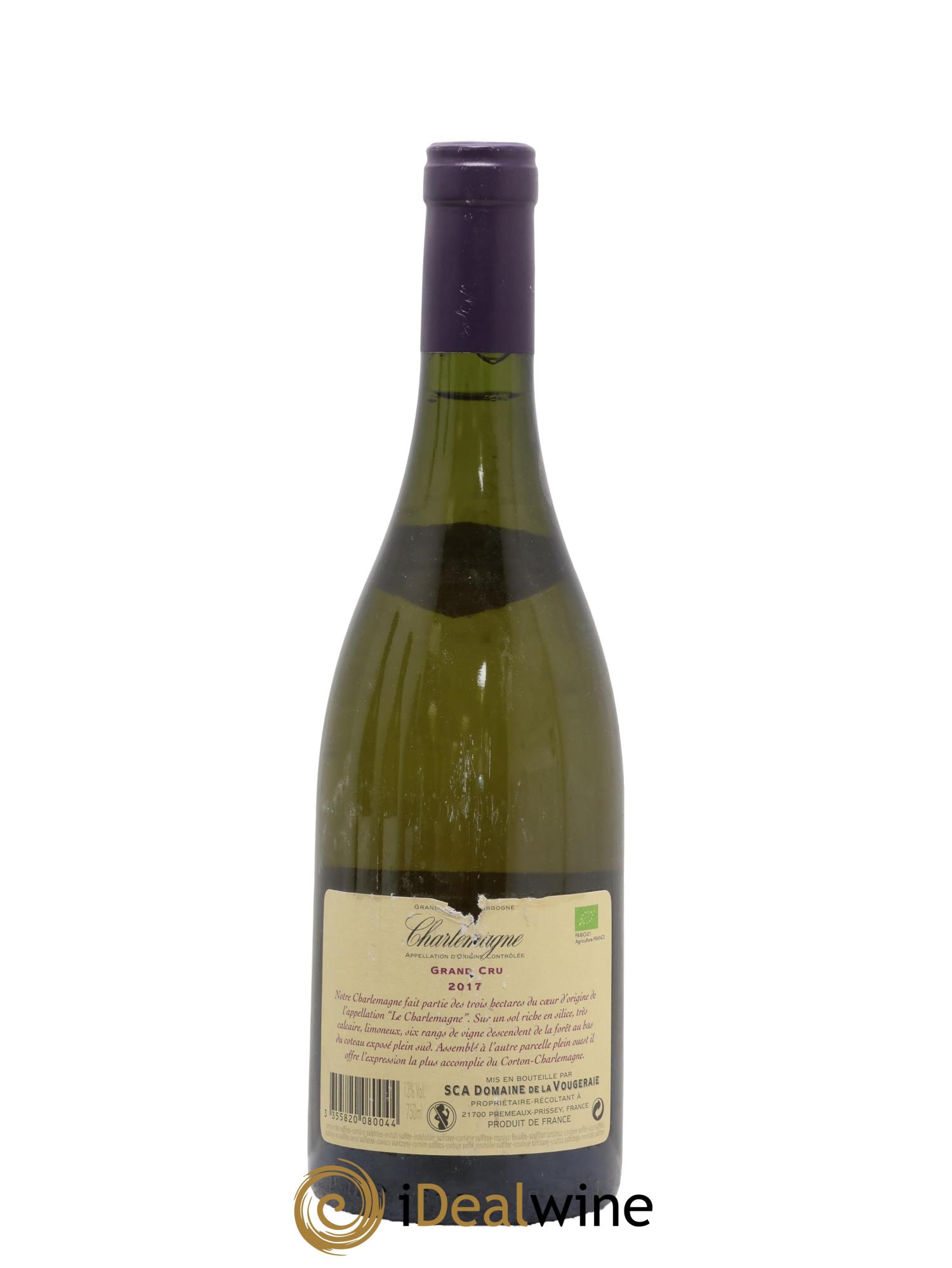 Charlemagne La Vougeraie 2017 - Posten von 1 Flasche - 1