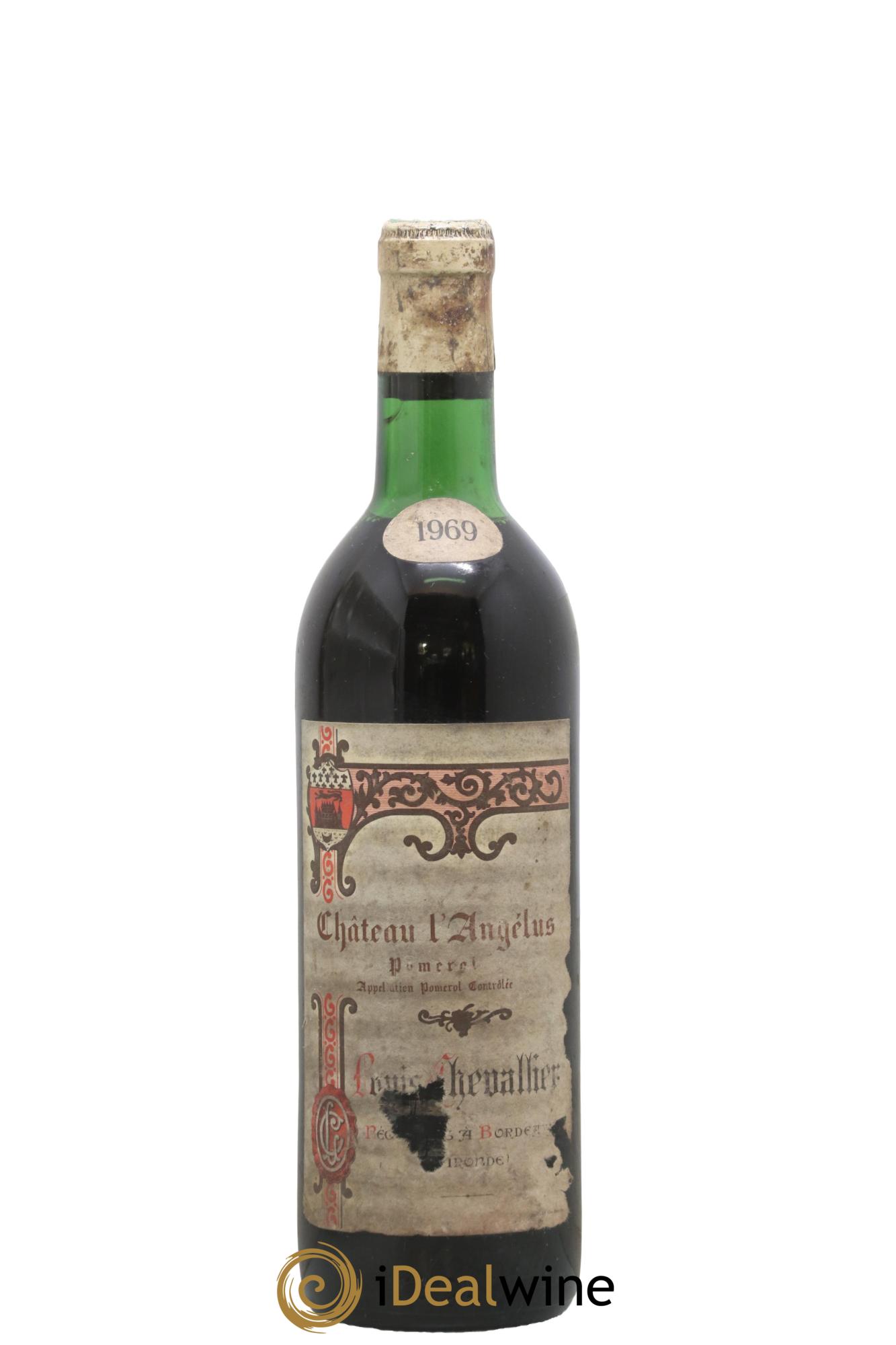 Pomerol Château L'Angelus 1969 - Lot de 1 bouteille - 0