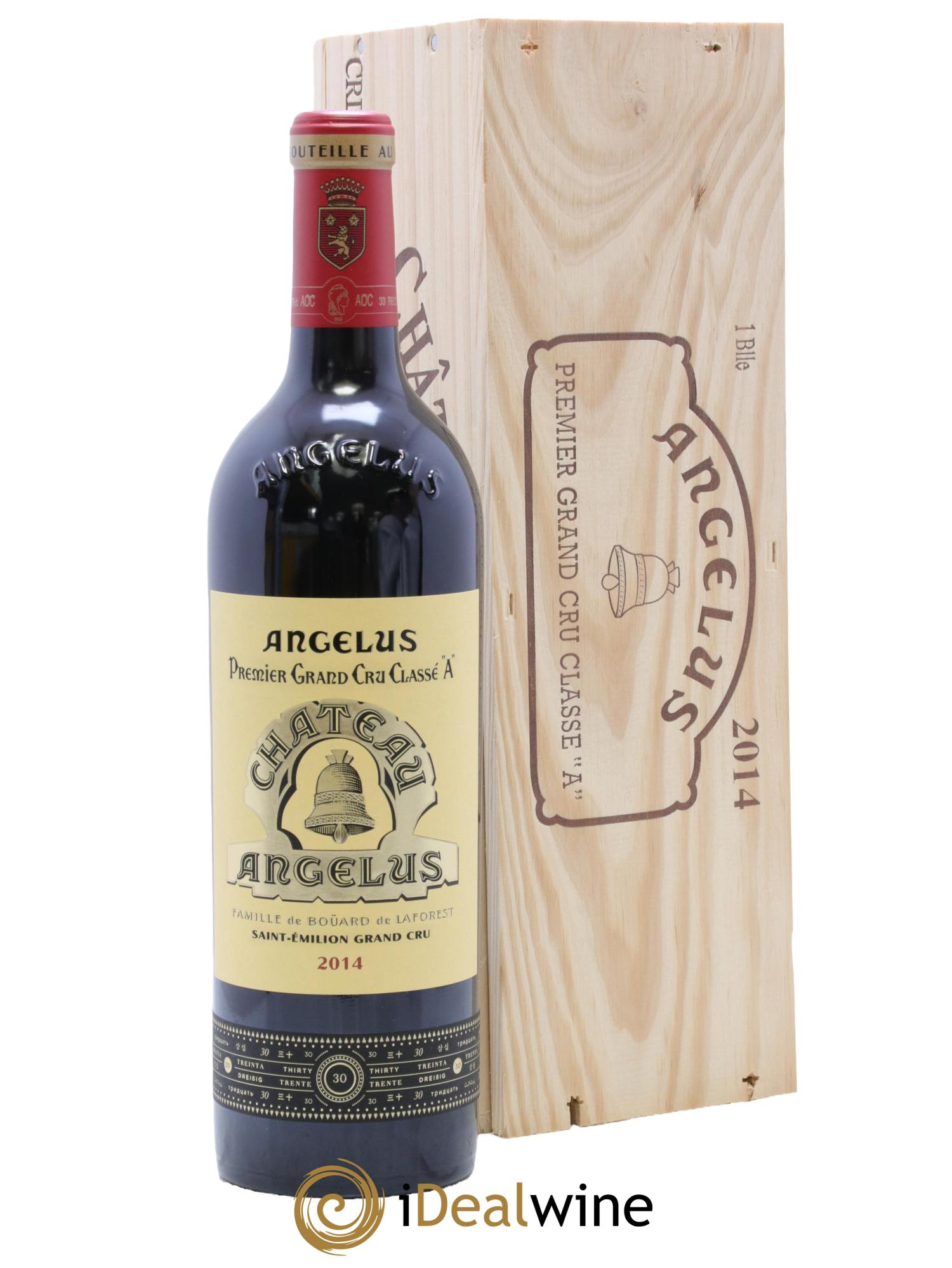 Château Angélus 1er Grand Cru Classé A 2014 - Posten von 1 Flasche - 0
