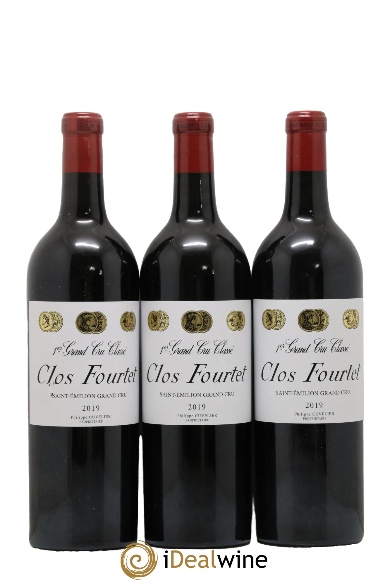 Clos Fourtet 1er Grand Cru Classé B 2019 - Lot de 6 bouteilles - 2