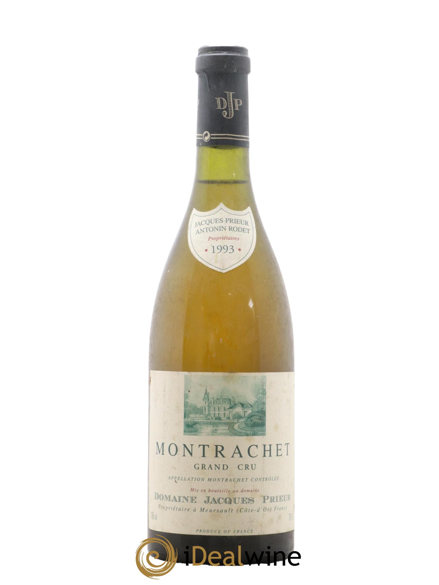 Montrachet Grand Cru Jacques Prieur (Domaine) 1993 - Lot de 1 bouteille - 0