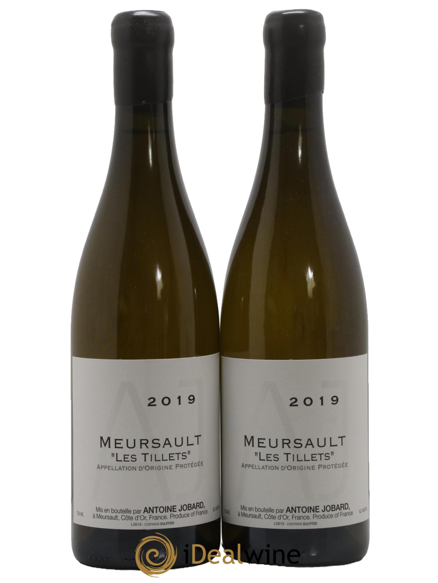 Meursault Tillets François et Antoine Jobard (Domaine) 2019 - Lot de 2 bouteilles - 0