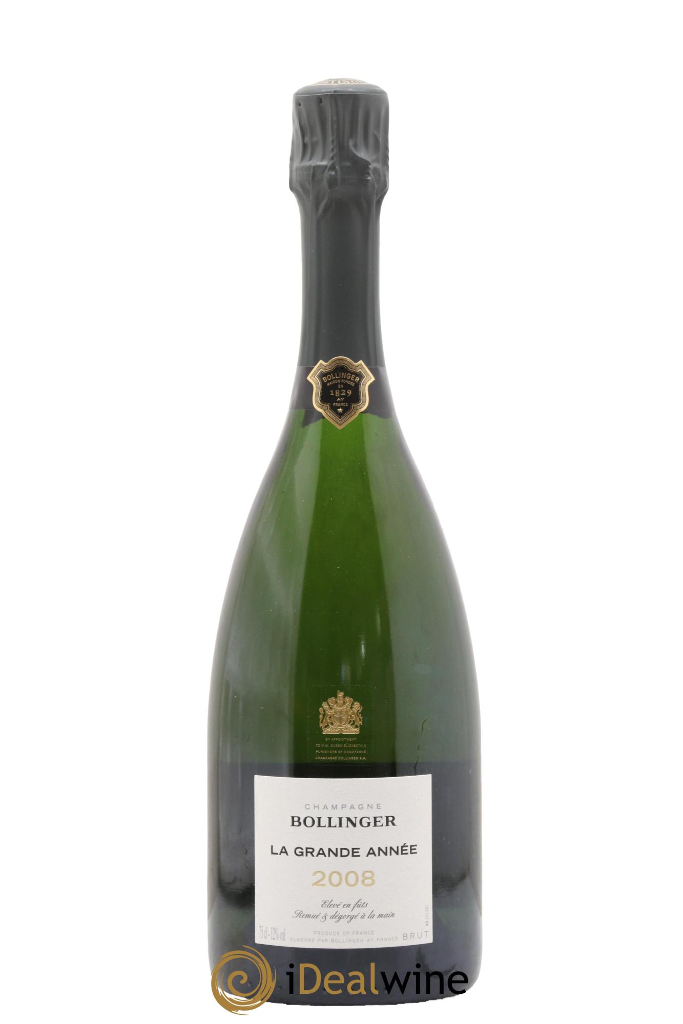 La Grande Année Brut Bollinger 2008 - Posten von 1 Flasche - 1