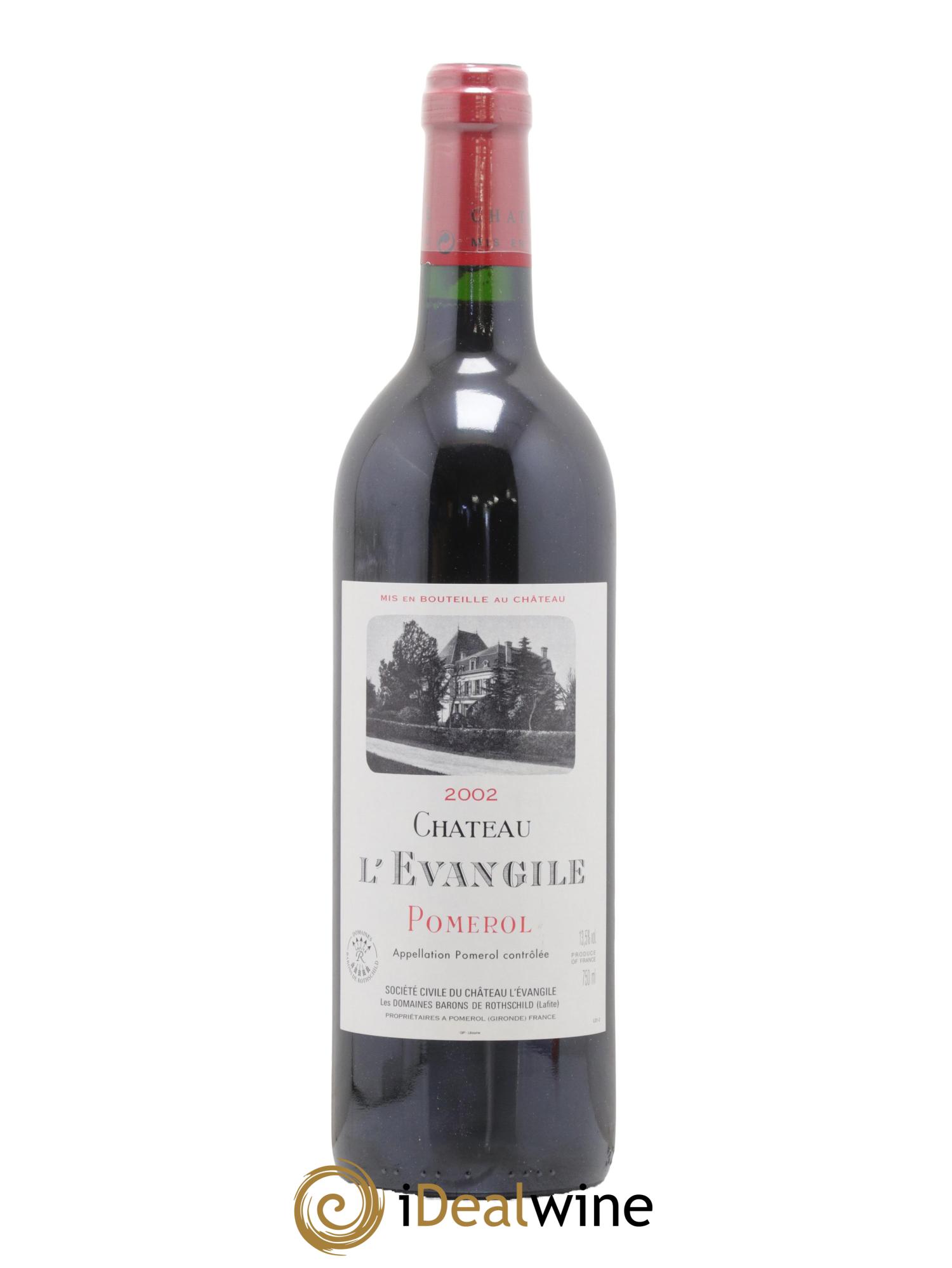 Château l' Évangile 2002 - Lotto di 1 bottiglia - 0