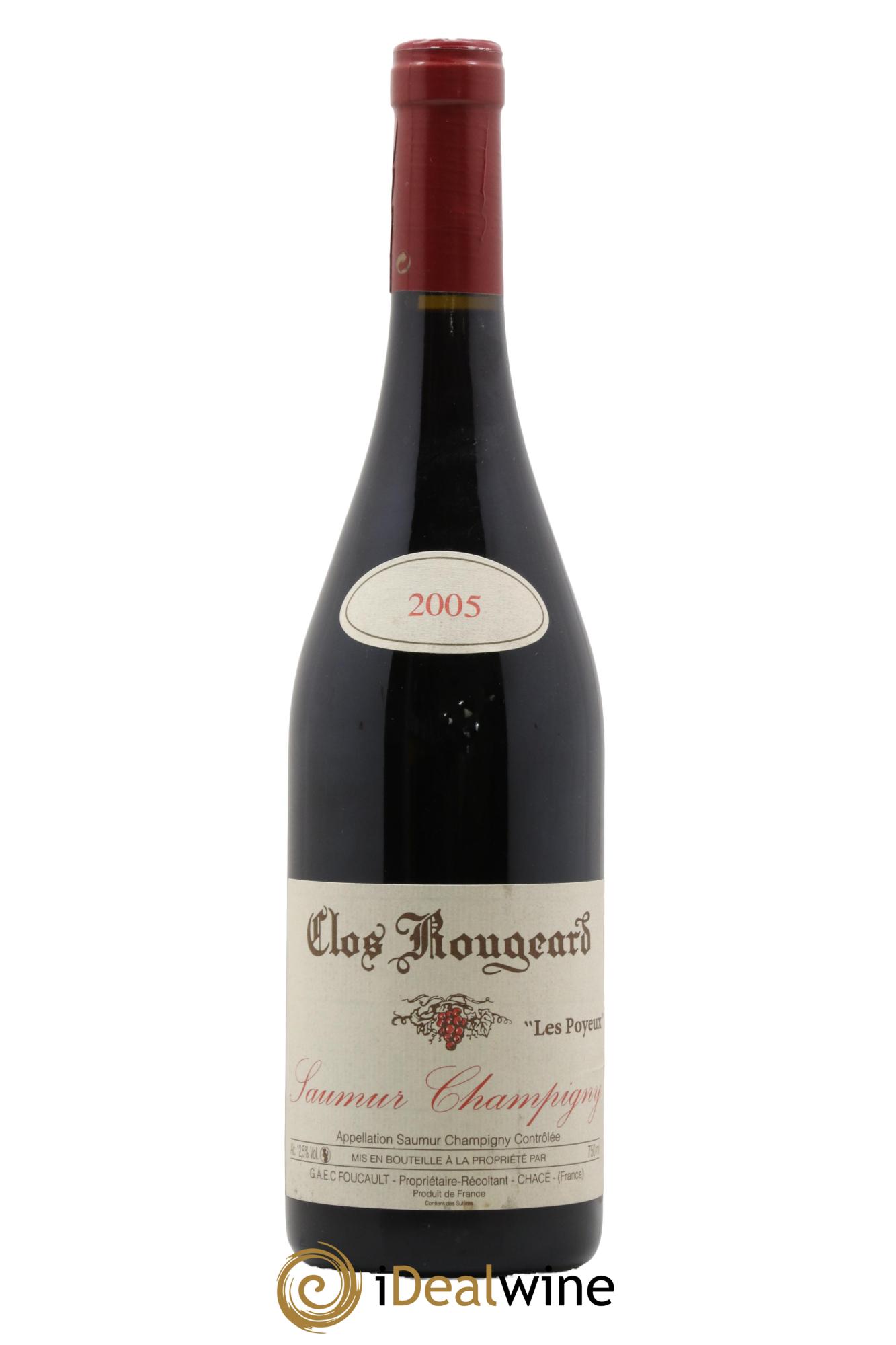 Saumur-Champigny Les Poyeux Clos Rougeard 2005 - Lot de 1 bouteille - 0