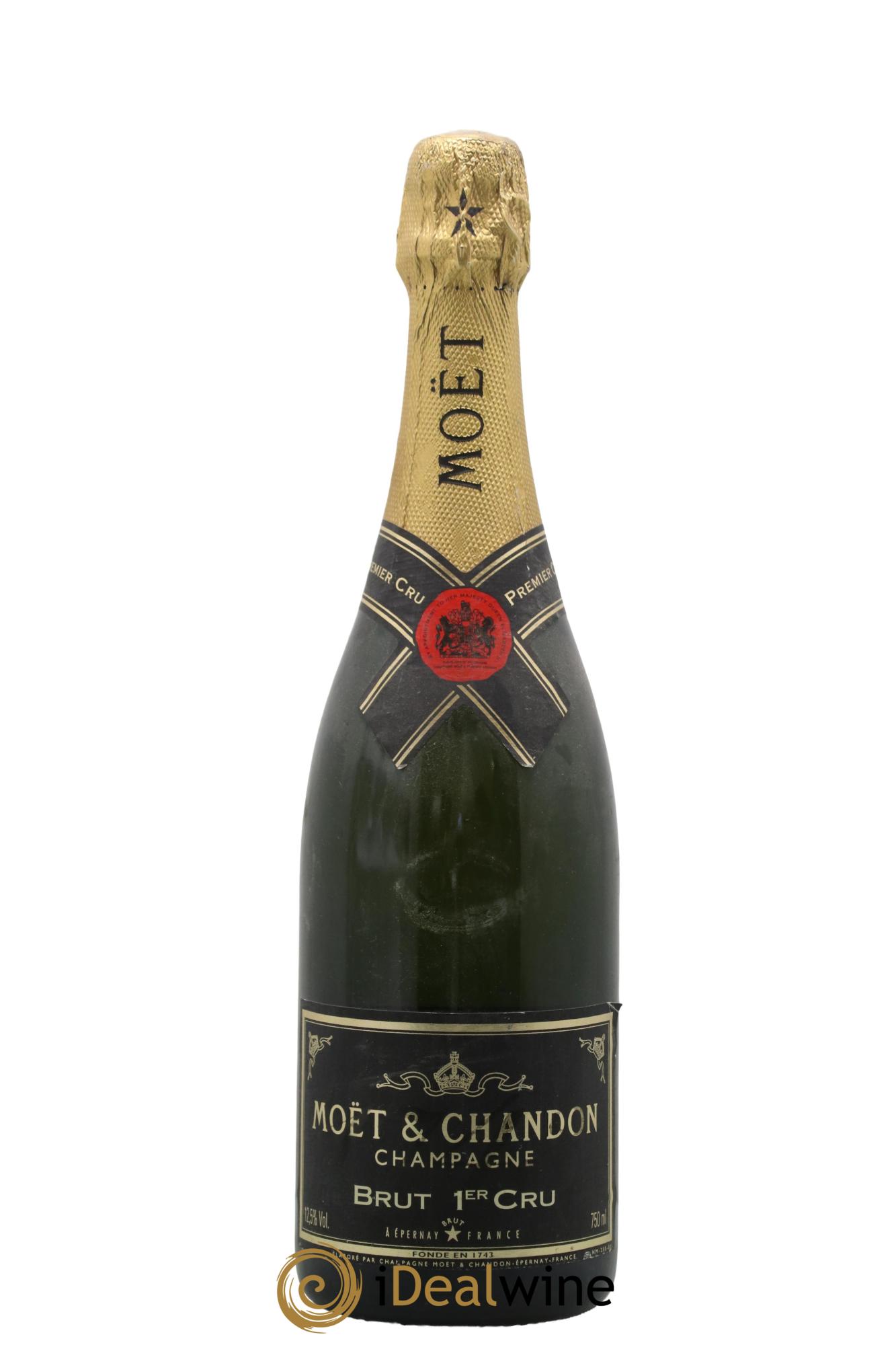 Champagne Brut 1er Cru Moet et Chandon - Lot de 1 bouteille - 0
