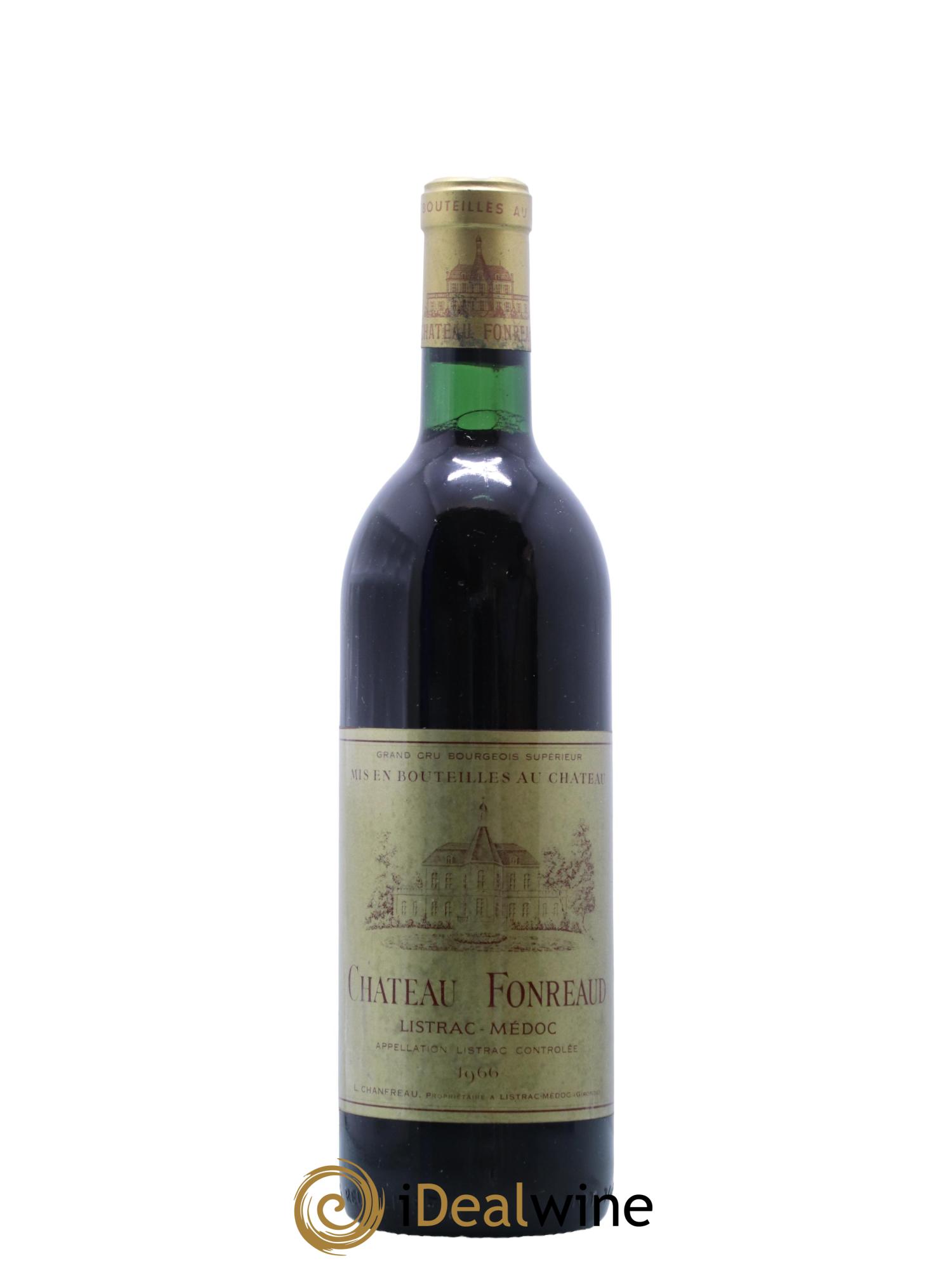 Château Fonréaud Cru Bourgeois 1966 - Lot de 1 bouteille - 0