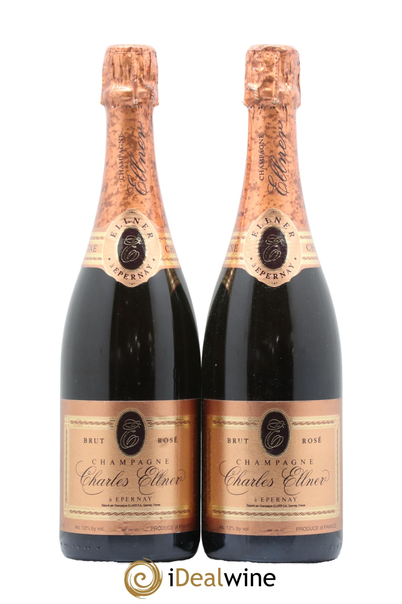 Champagne - Charles Ellner - Lot de 2 bouteilles - 0