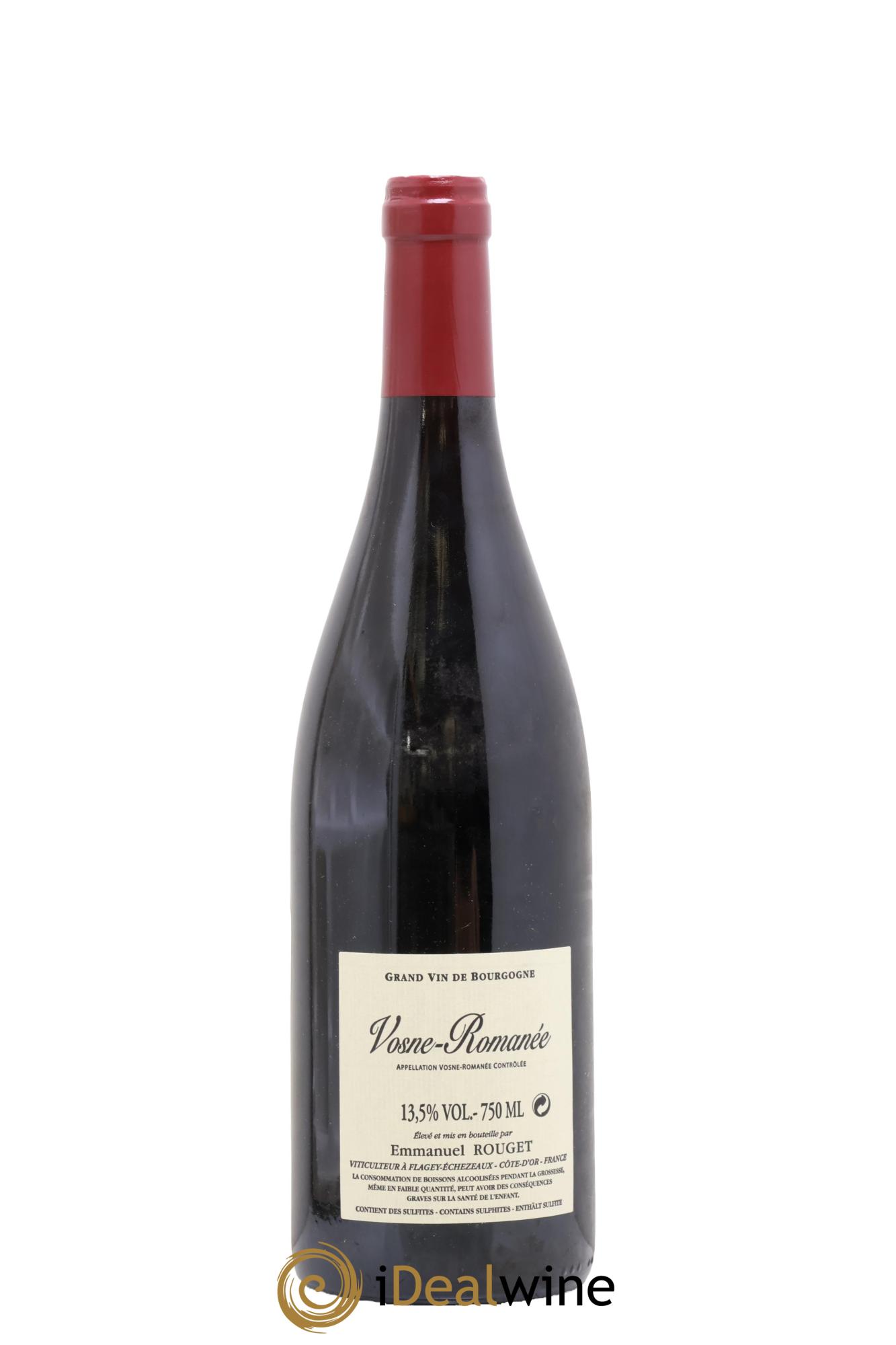 Vosne-Romanée Emmanuel Rouget 2012 - Lot de 1 bouteille - 1