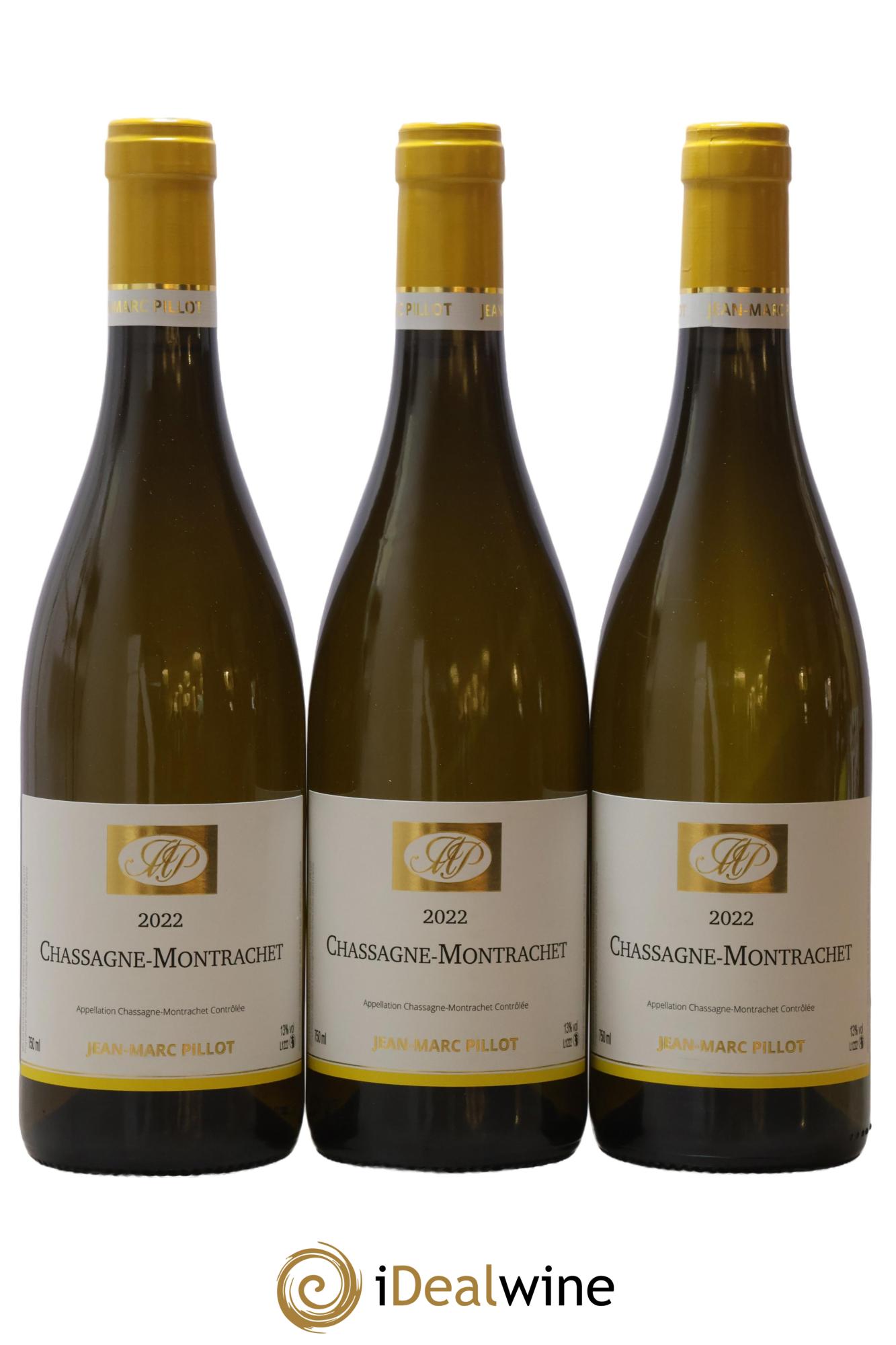 Chassagne-Montrachet Jean-Marc Pillot et Fils (Domaine) 2022 - Lot de 3 bouteilles - 0