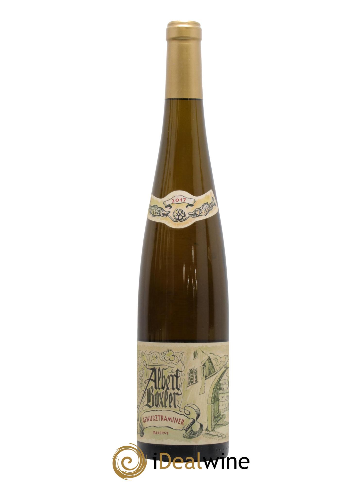 Alsace Gewurztraminer Réserve Albert Boxler 2017 - Lot de 1 bouteille - 0