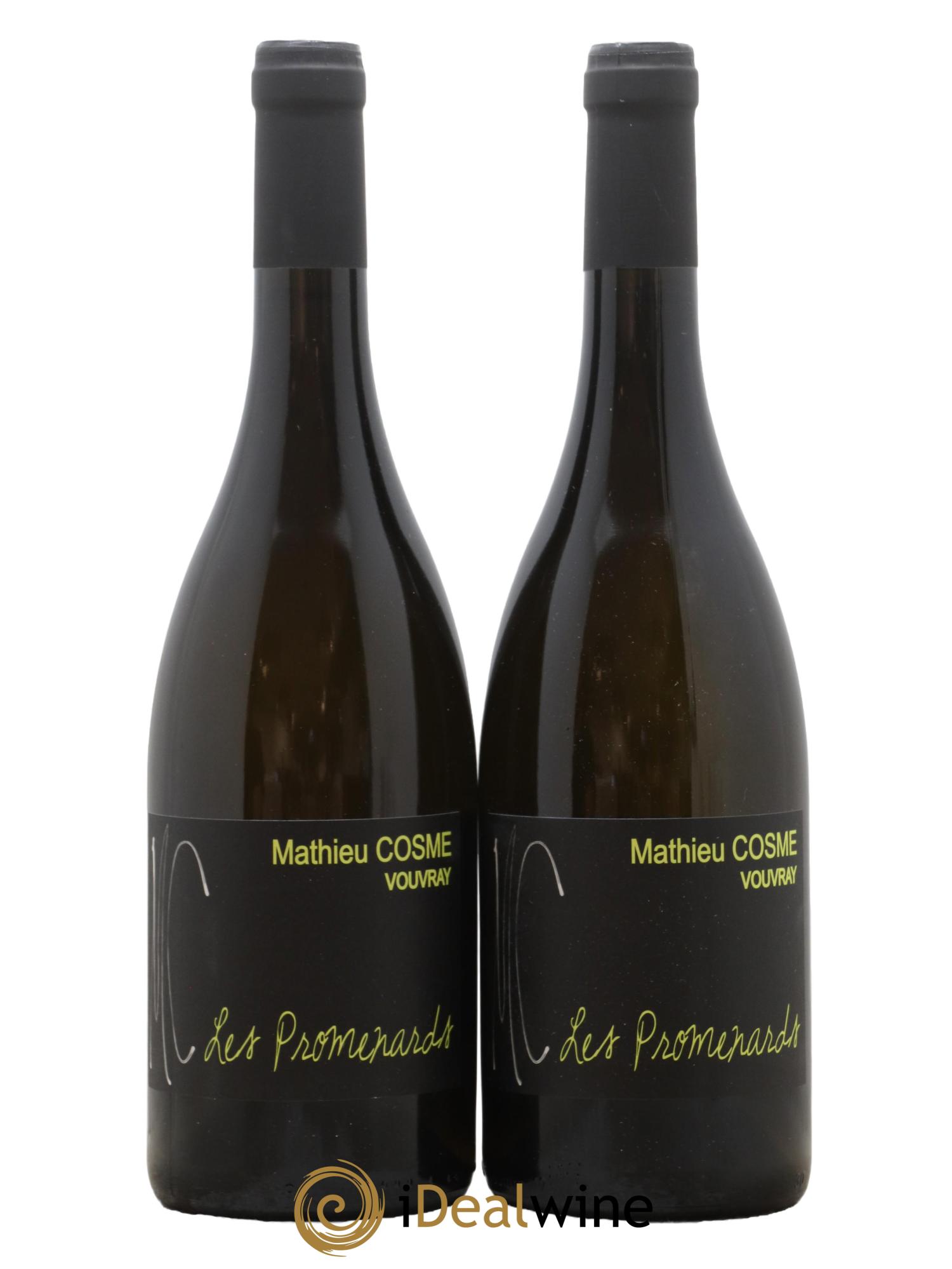 Vouvray Les Promenards Domaine Mathieu Cosme 2021 - Lot de 2 bouteilles - 0