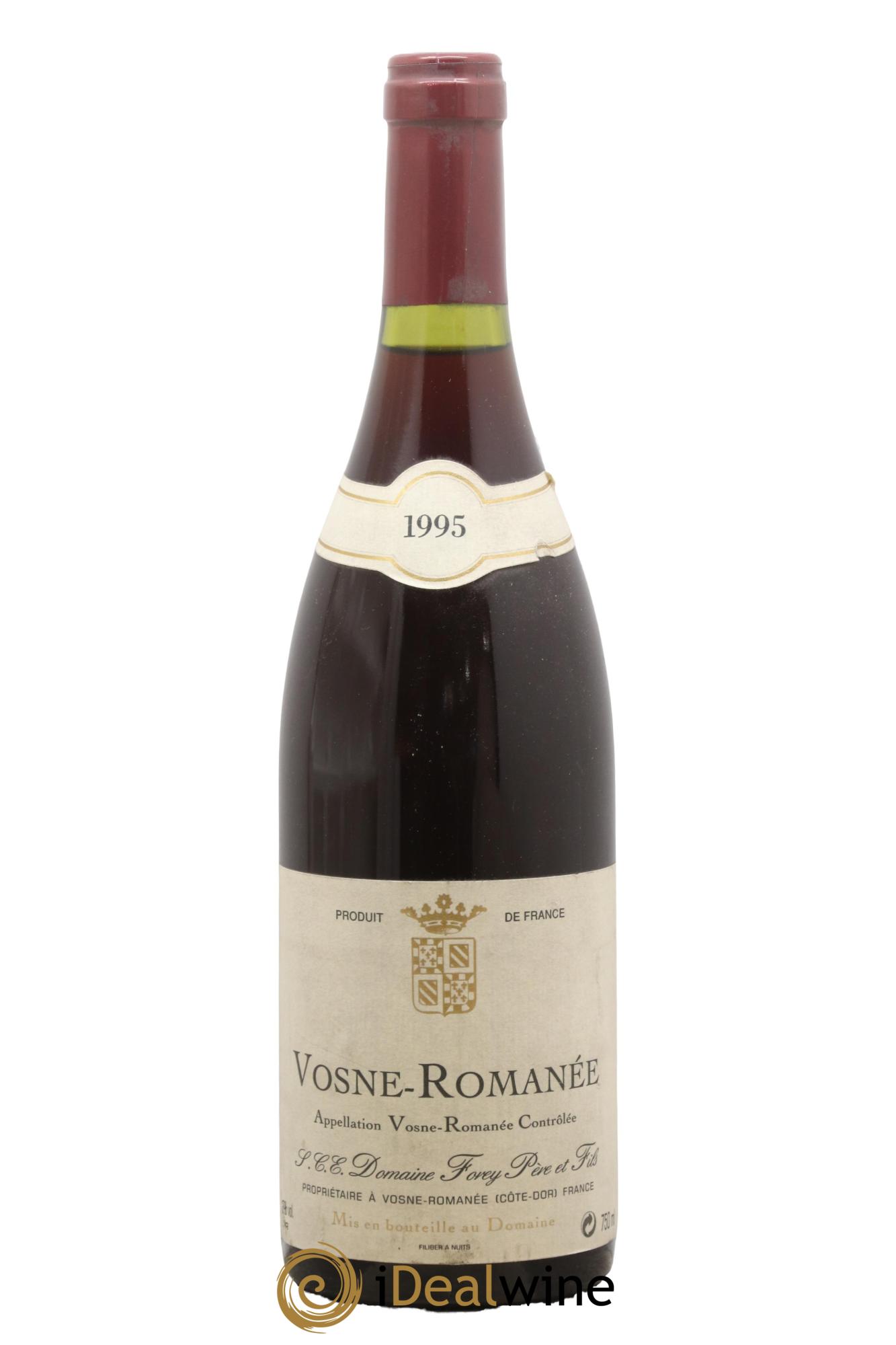 Vosne-Romanée Forey Père et Fils (Domaine) 1995 - Lot de 1 bouteille - 0