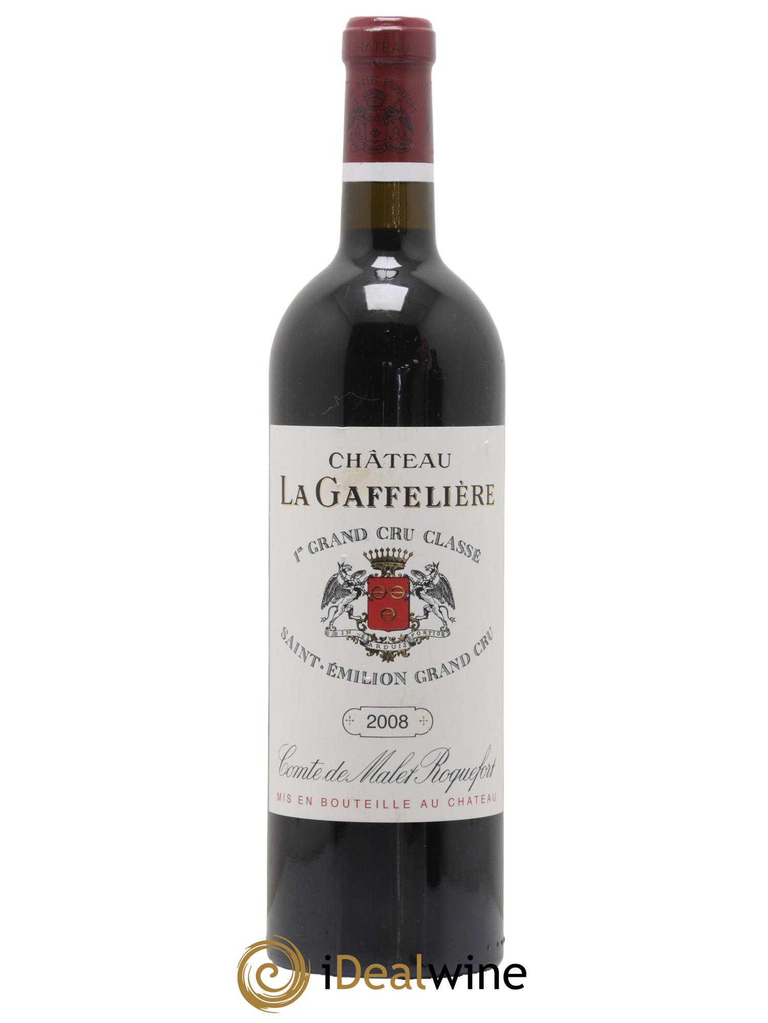 Château la Gaffelière 1er Grand Cru Classé B 2008 - Lot de 1 bouteille - 0