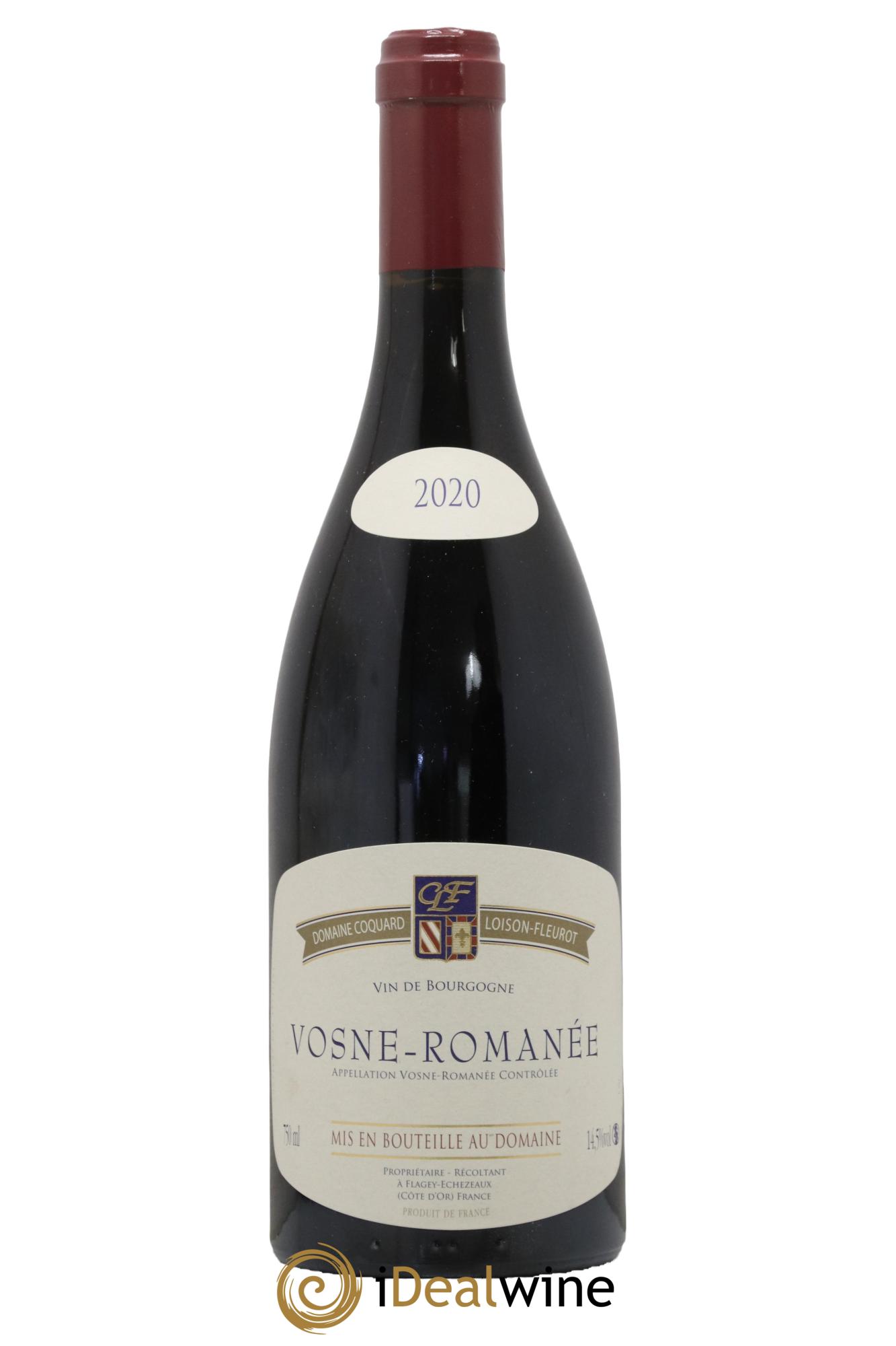 Vosne-Romanée Coquard Loison-Fleurot 2020 - Lot de 1 bouteille - 0