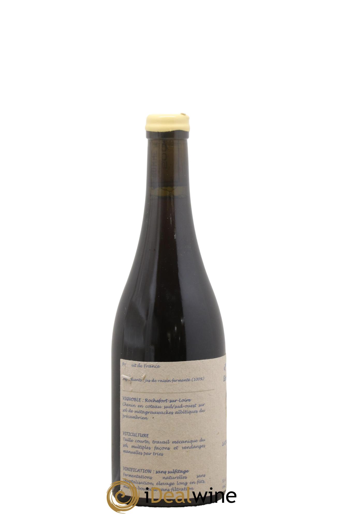 Vin de France Un vin de Terre Libre comme l'Air La Quintessence de Lumière des Guerches Josette Medau & Pierre Weyand 2004 - Lot of 1 500ml format  - 2