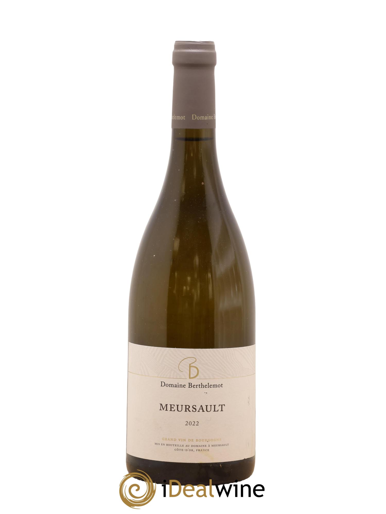 Meursault Berthelemot 2022 - Lot de 1 bouteille - 0