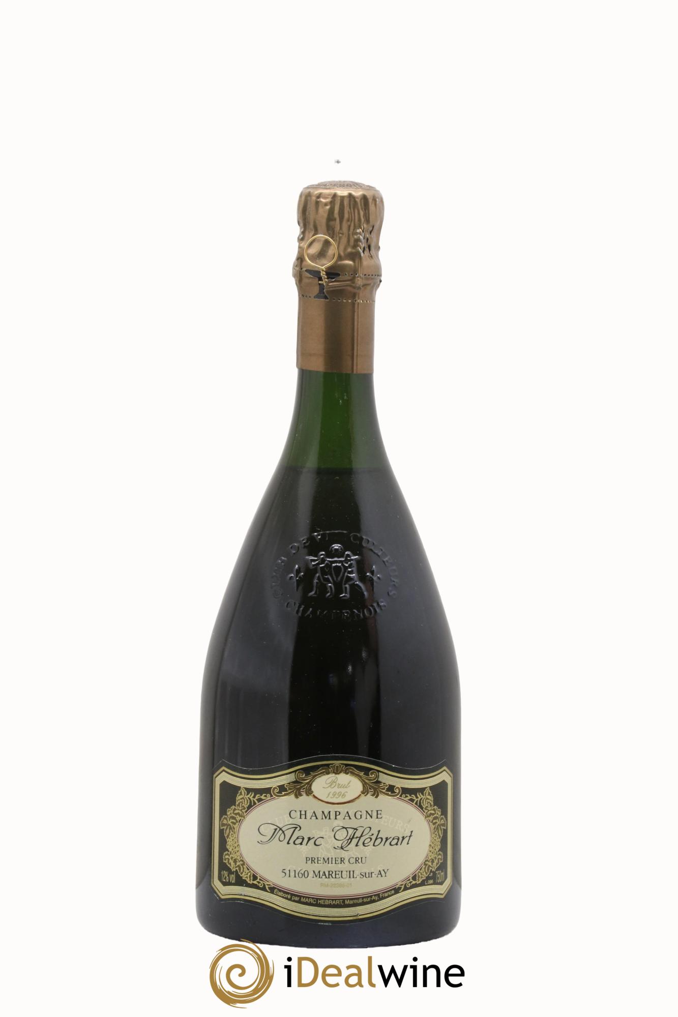 Champagne Club de Viticulteurs Premier Cru Marc Hebrart 1996 - Lot of 1 bottle - 0