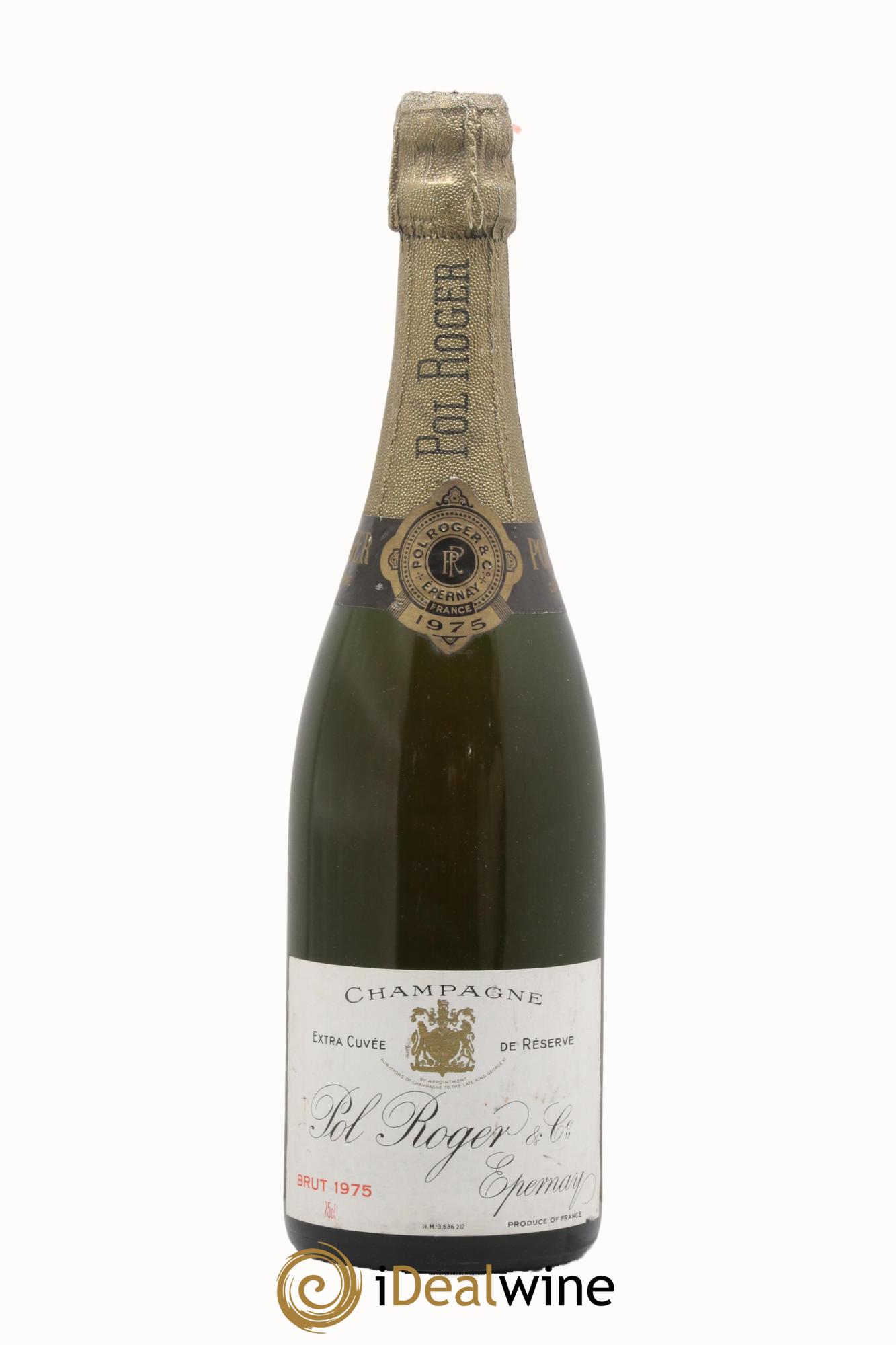 Extra Cuvée de Réserve Pol Roger 1975 - Lot of 1 bottle - 0