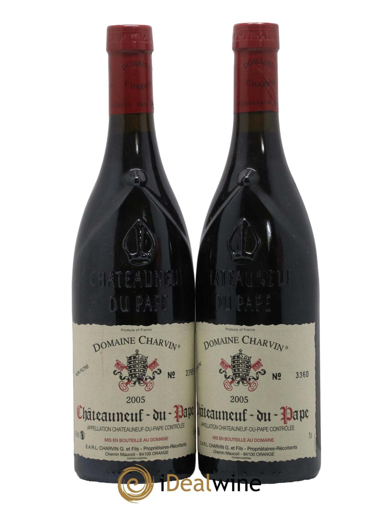 Châteauneuf-du-Pape Charvin (Domaine) 2005 - Lot de 2 bouteilles - 0