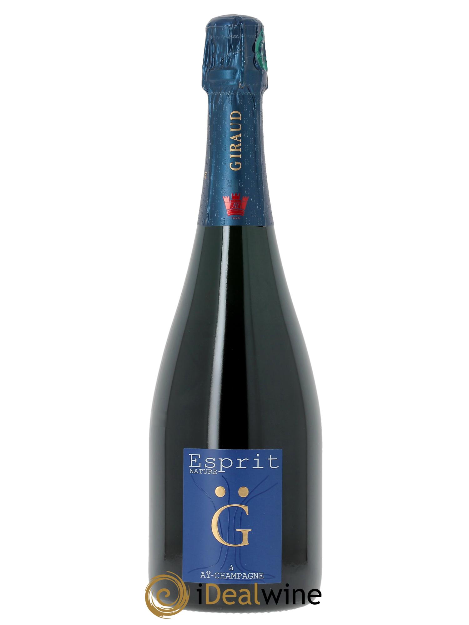 Esprit Nature Brut Nature Henri Giraud - Lot of 1 bottle - 1