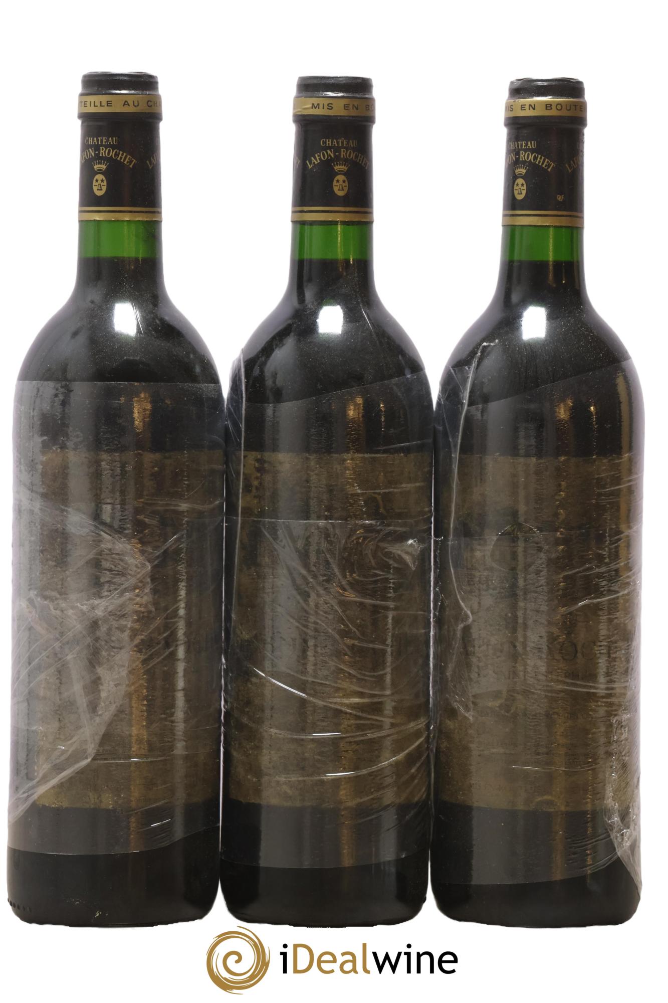 Château Lafon Rochet 4ème Grand Cru Classé 1994 - Lot de 3 bouteilles - 0