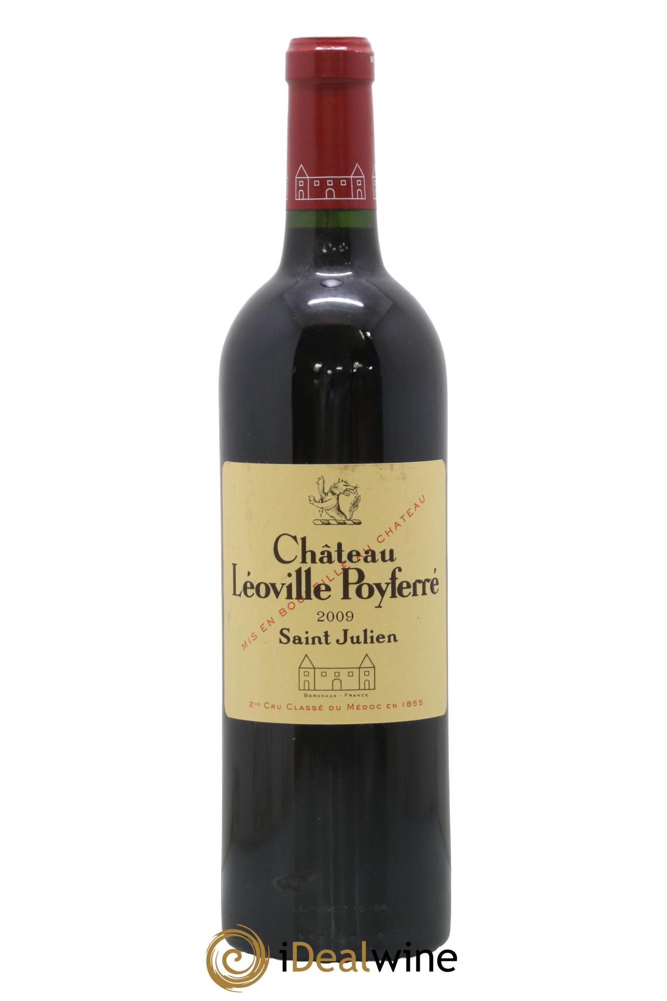 Château Léoville Poyferré 2ème Grand Cru Classé 2009 - Lot de 1 bouteille - 0