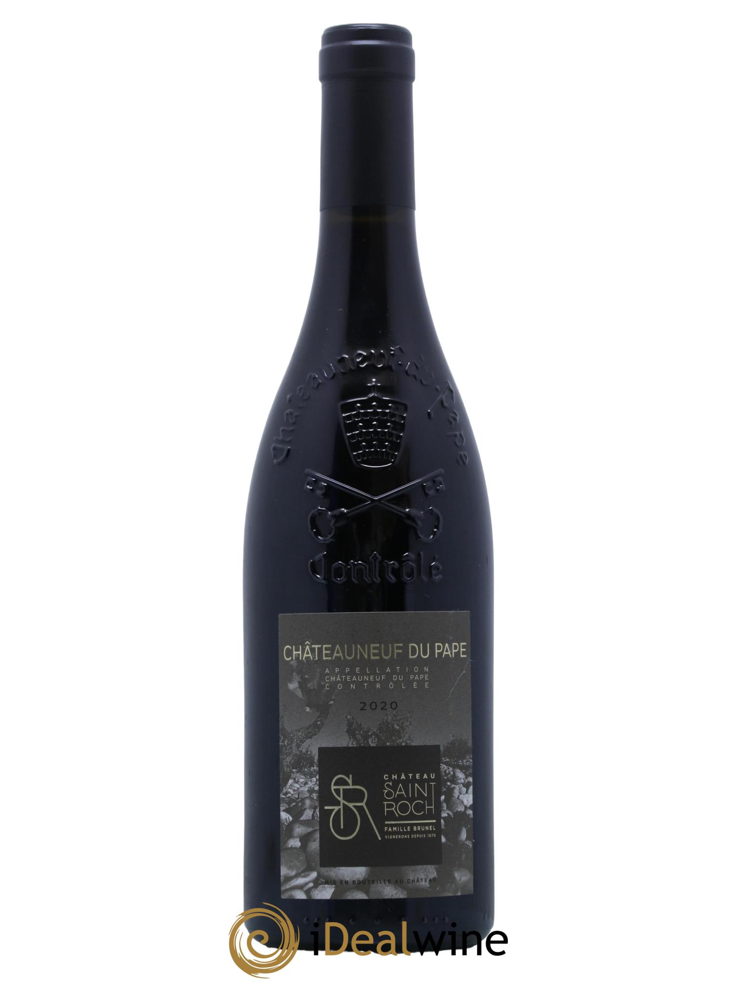 Châteauneuf-du-Pape Chateau St. Roch 2020 - Posten von 1 Flasche - 0