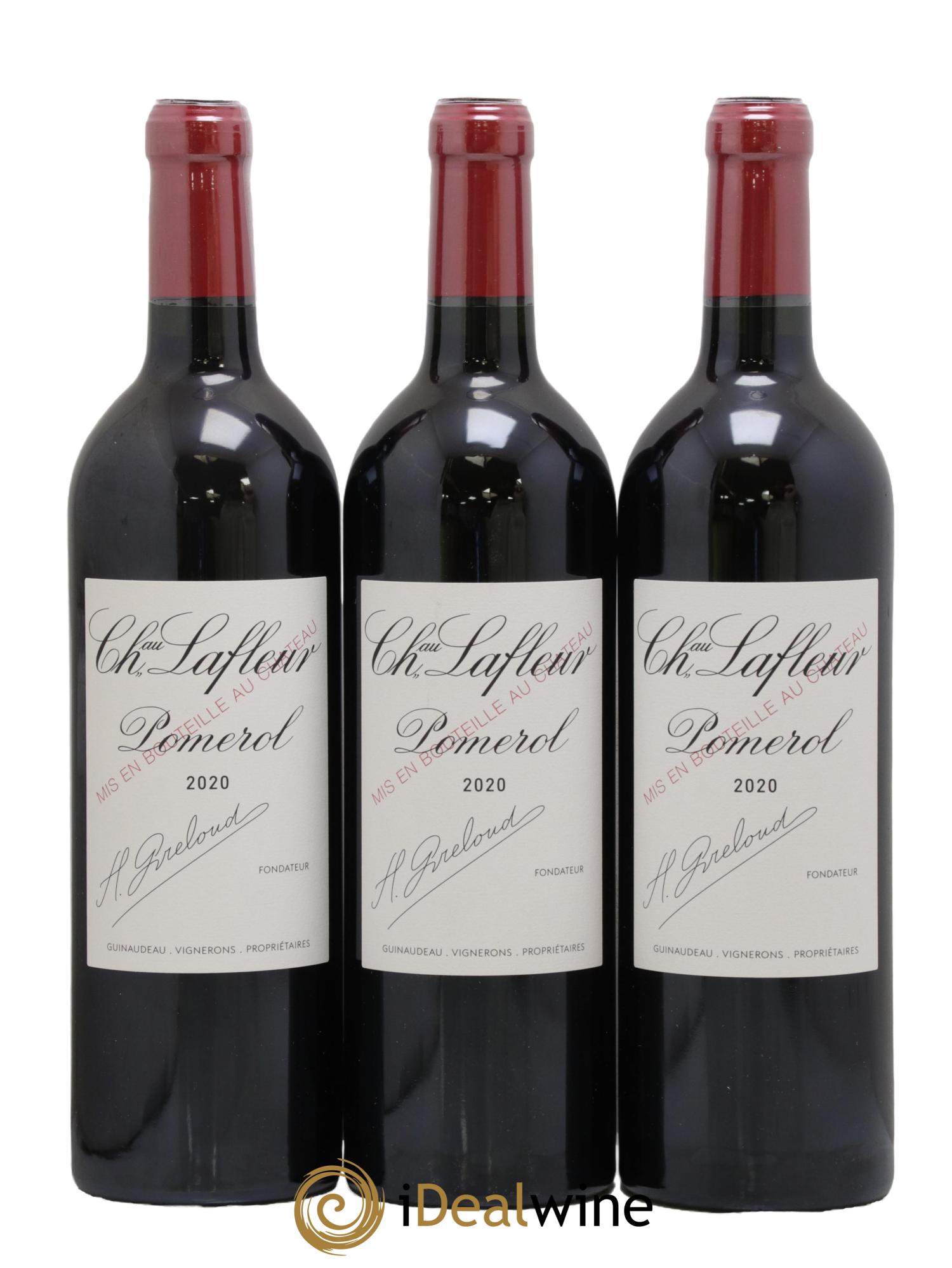 Château Lafleur  2020 - Lot of 3 bottles - 0