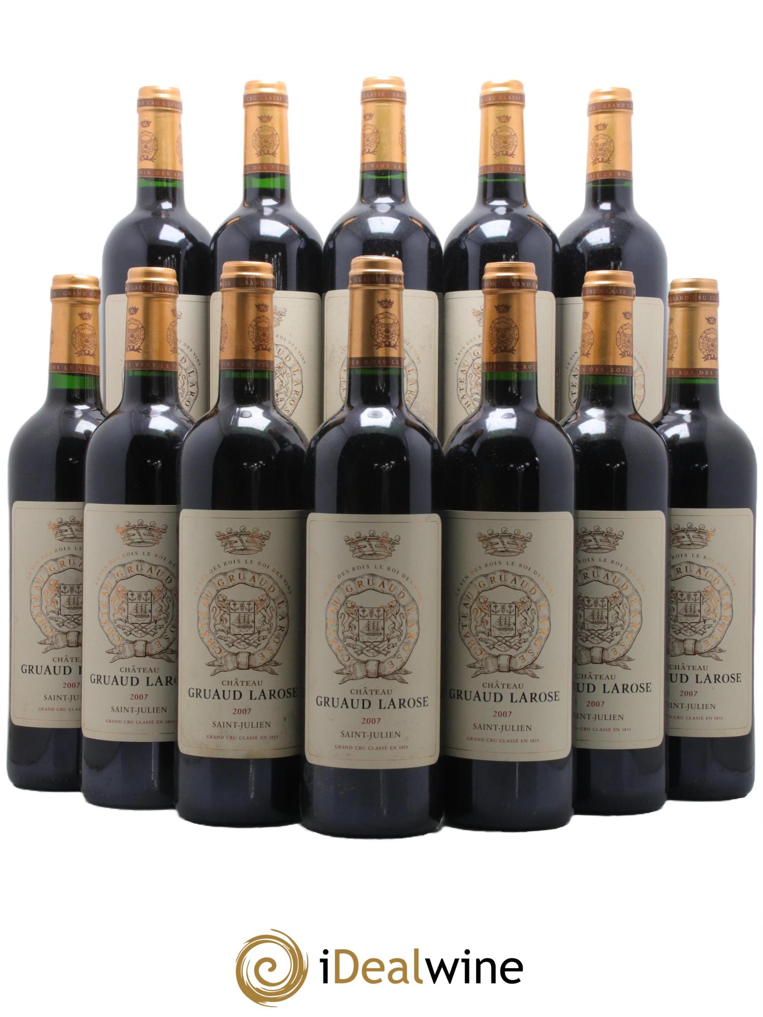 Château Gruaud Larose 2ème Grand Cru Classé 2007 - Lot de 12 bouteilles - 0