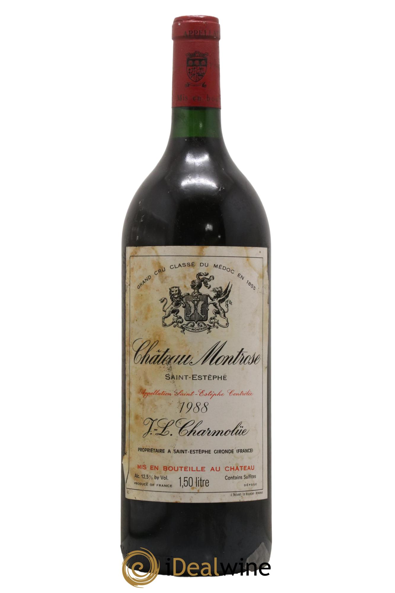 Château Montrose 2ème Grand Cru Classé 1988 - Lot de 1 magnum - 0