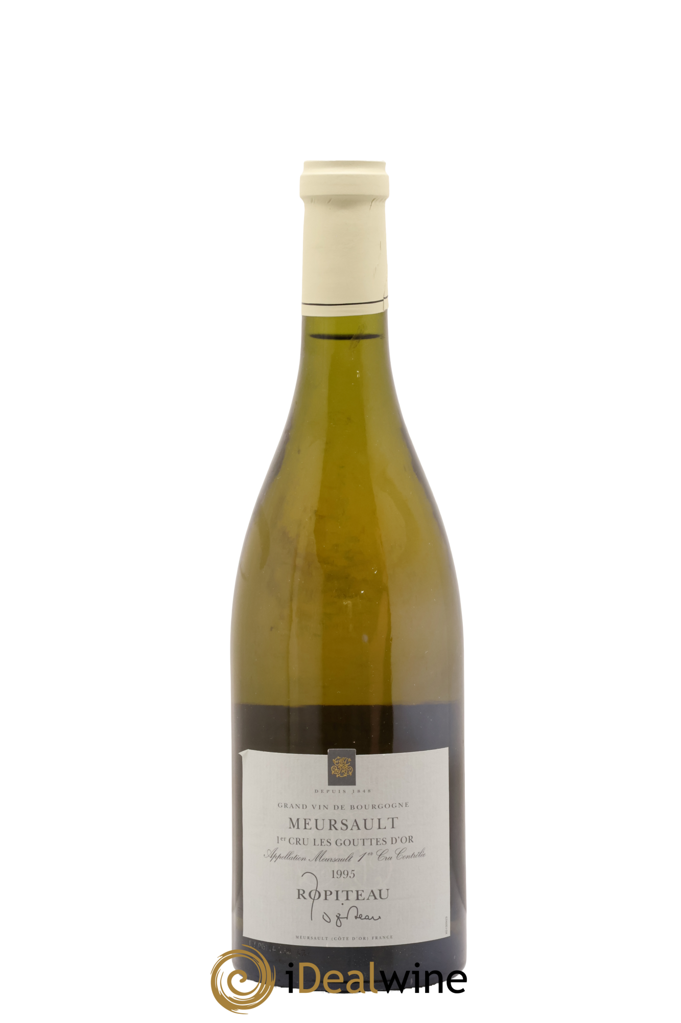 Meursault 1er Cru Les Gouttes D'Or Ropiteau Freres 1995 - Lot de 1 bouteille - 0