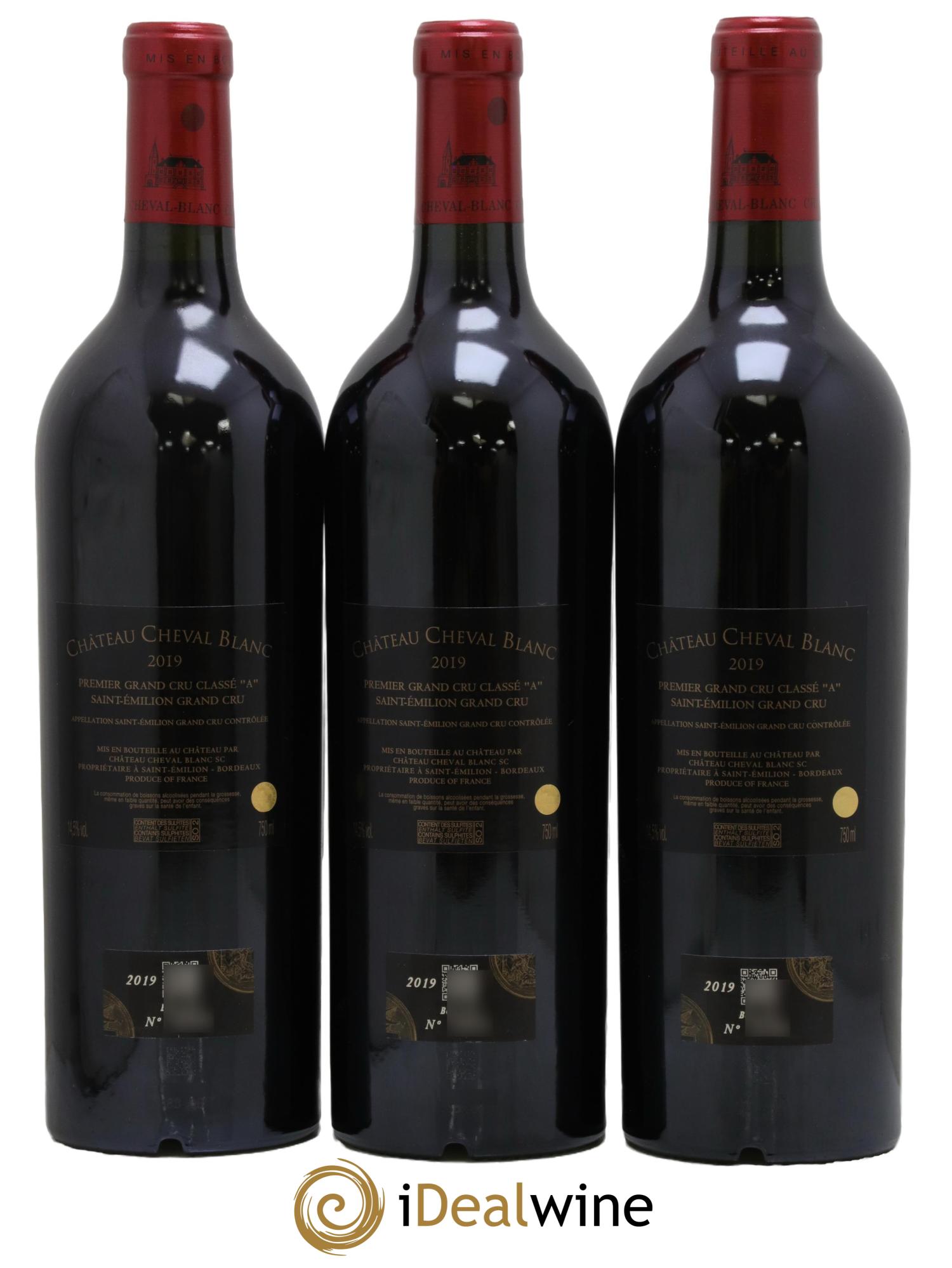 Château Cheval Blanc 1er Grand Cru Classé A 2019 - Lot de 6 bouteilles - 4