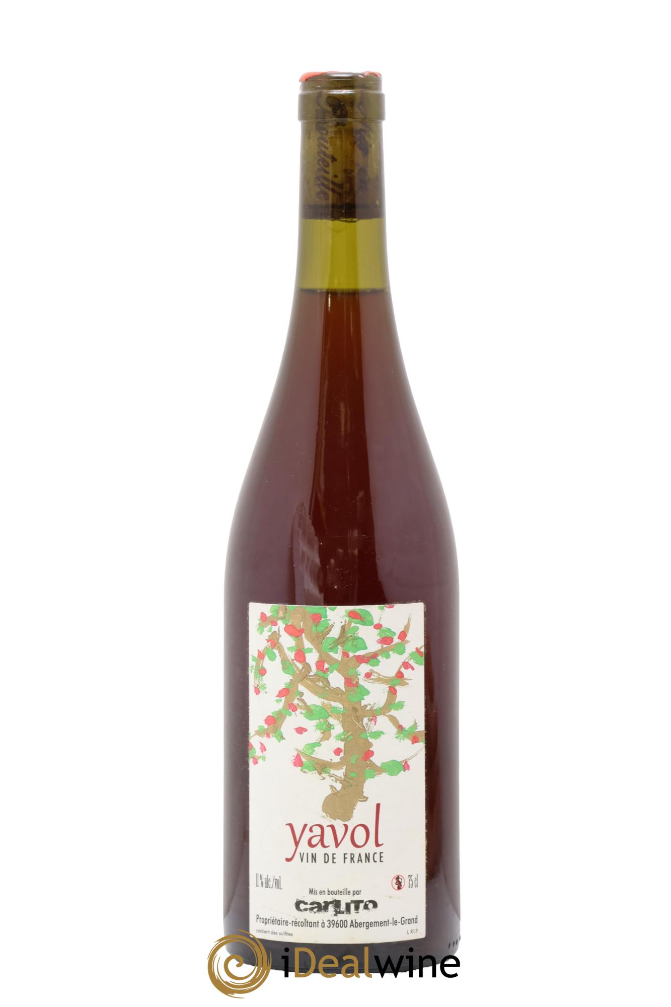 Vin de France Yavol Carlito 2017 - Lot de 1 bouteille - 0