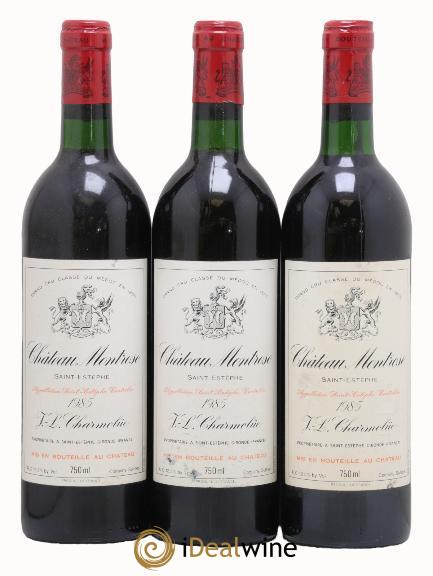 Château Montrose 2ème Grand Cru Classé 1985 - Lotto di 3 bottiglie - 0