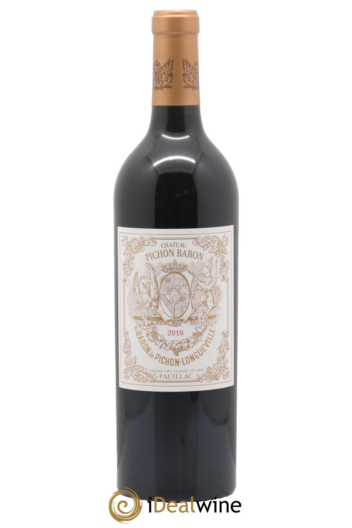 Pichon Longueville Baron 2ème Grand Cru Classé 2018 - Lot of 1 bottle - 0