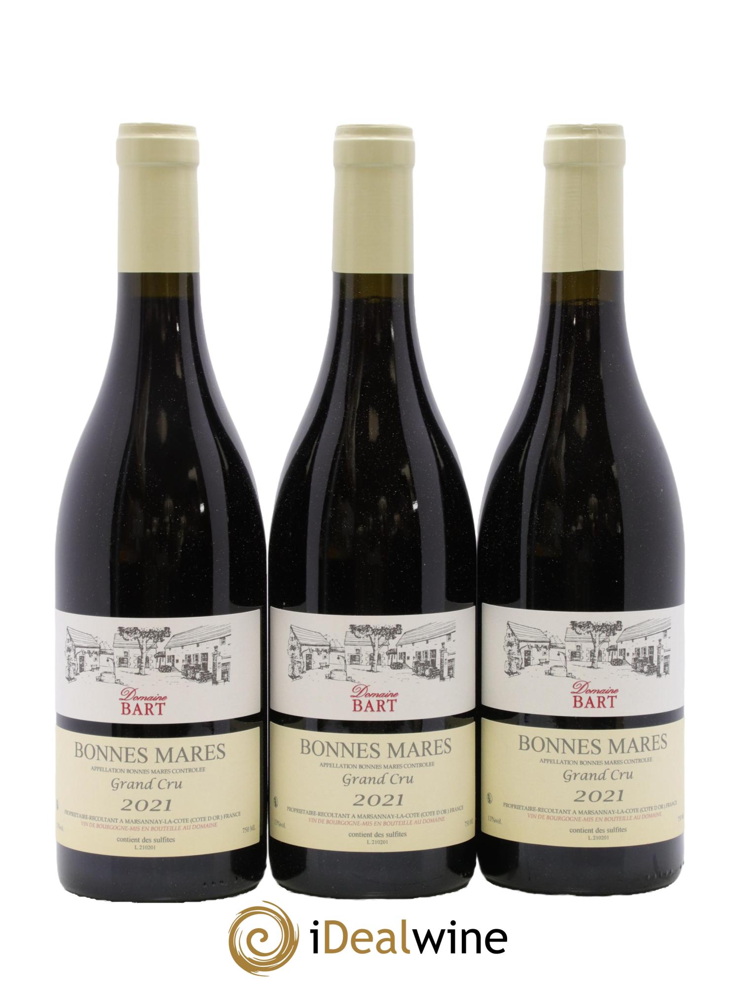 Bonnes-Mares Grand Cru Bart (Domaine) 2021 - Lot de 3 bouteilles - 0