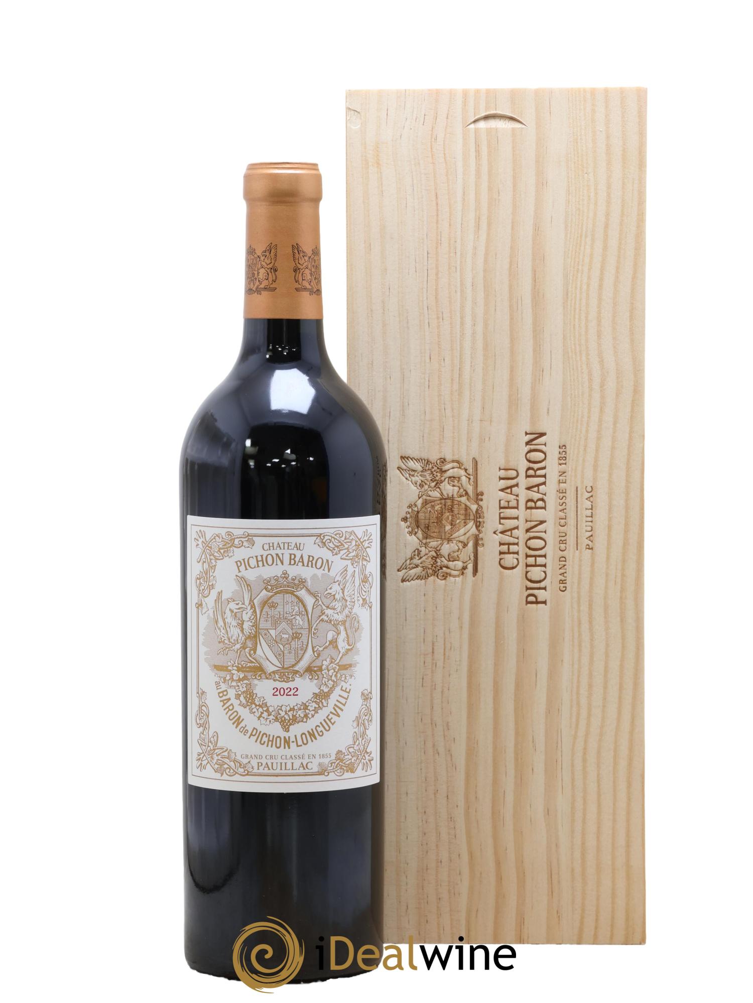 Pichon Longueville Baron 2ème Grand Cru Classé 2022 - Lot of 1 bottle - 0