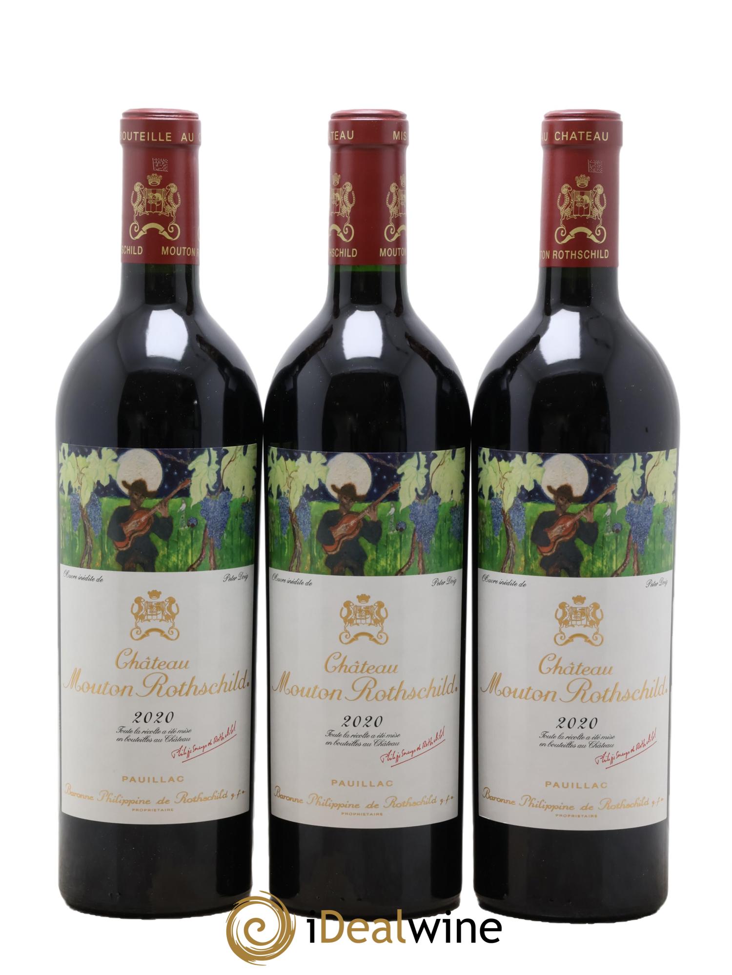 Château Mouton Rothschild 1er Grand Cru Classé 2020 - Lot of 6 bottles - 3