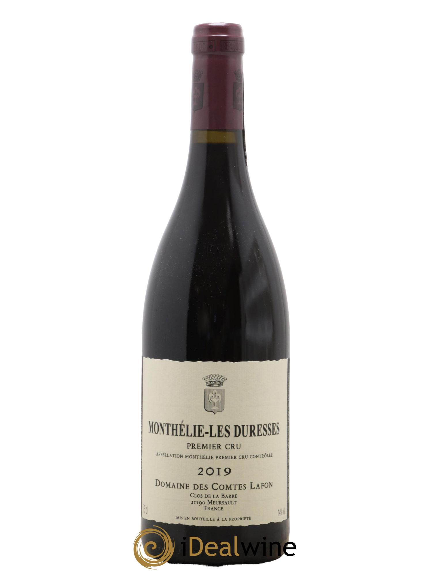 Monthélie 1er Cru Les Duresses Comtes Lafon (Domaine des) 2019 - Lotto di 1 bottiglia - 0