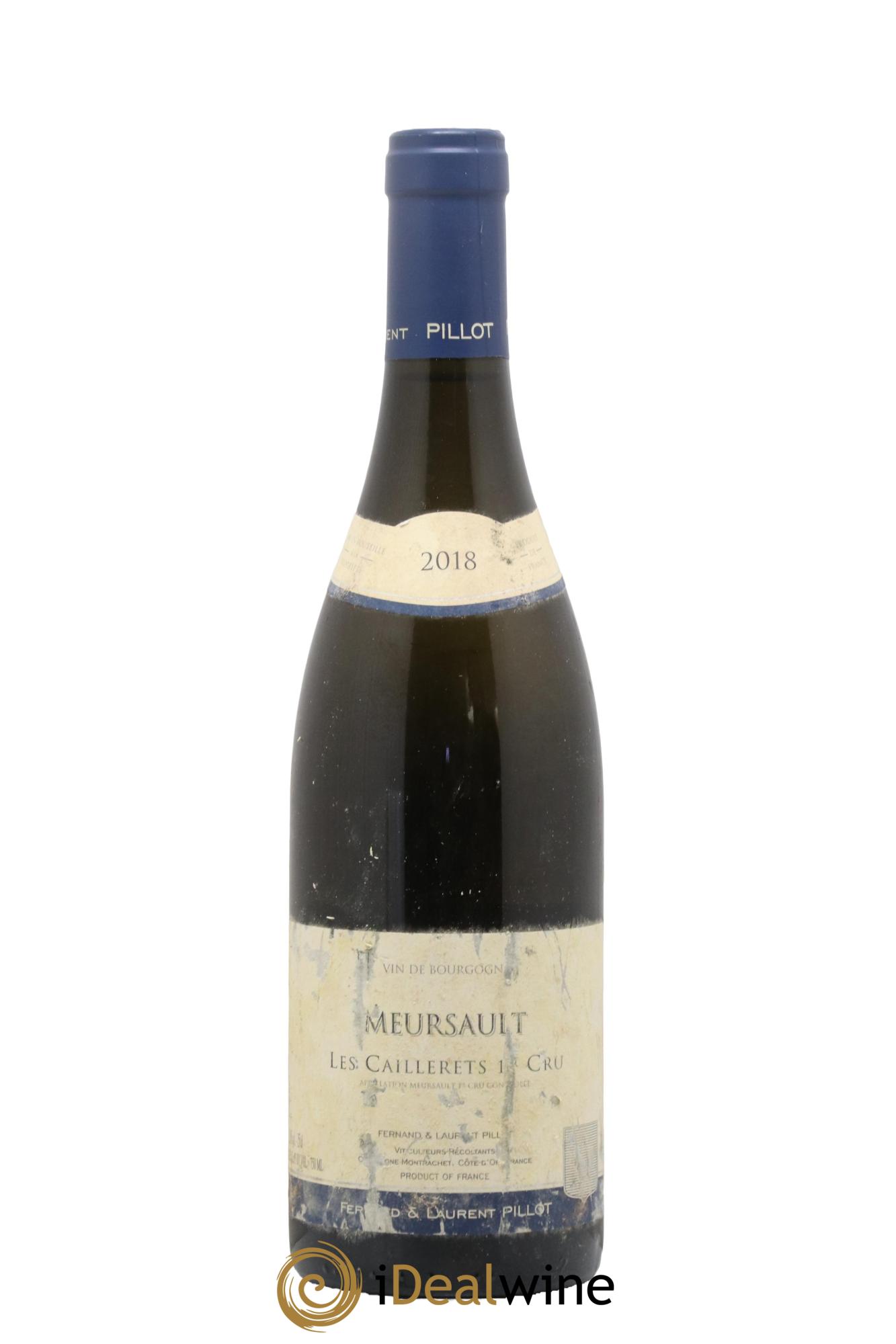 Meursault 1er Cru Les Caillerets Fernand et Laurent Pillot (Domaine) 2018 - Lot de 1 bouteille - 0