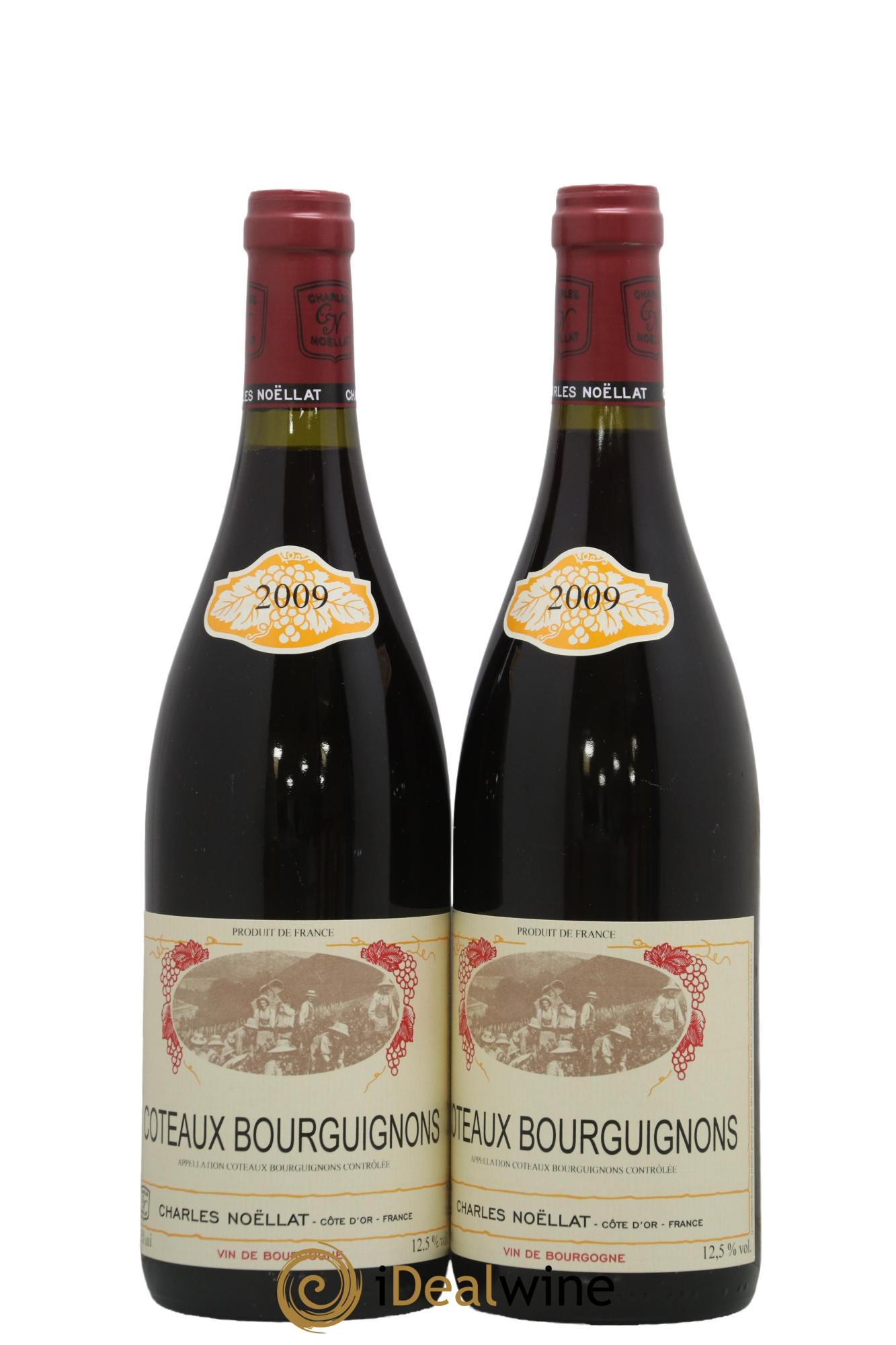 Coteaux Bourguignons Charles Noëllat 2009 - Lot de 2 bouteilles - 0