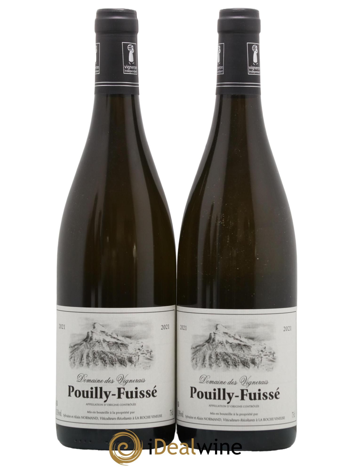 Pouilly-Fuissé Domaine des Vignerais 2021 - Lot de 2 bouteilles - 0