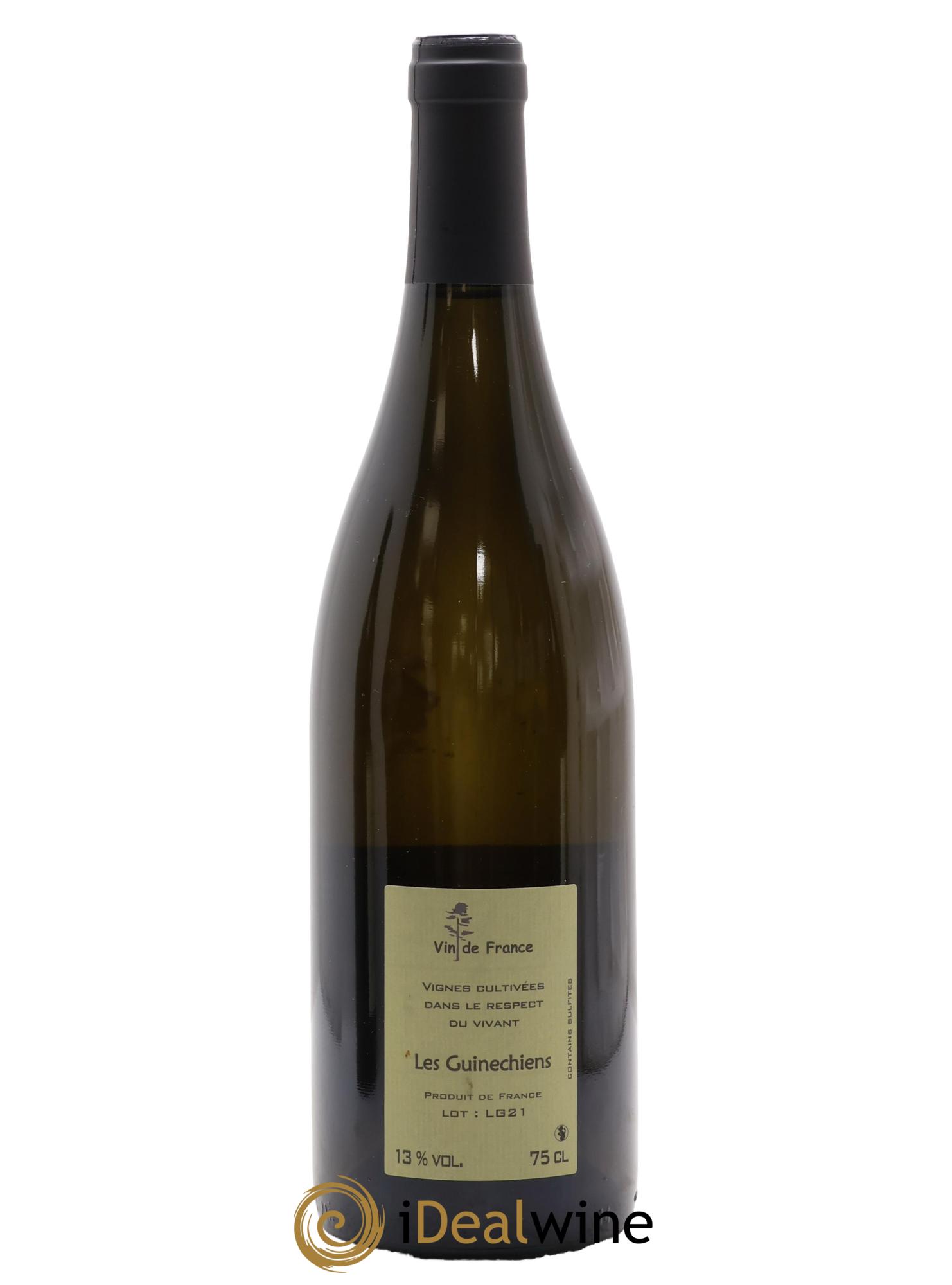 Vin de France Les Guinechiens Benoit Courault 2021 - Posten von 1 Flasche - 1