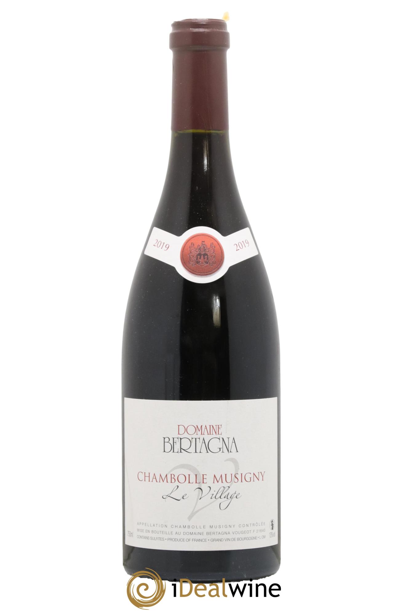 Chambolle-Musigny Le Village Bertagna 2019 - Lot de 1 bouteille - 0