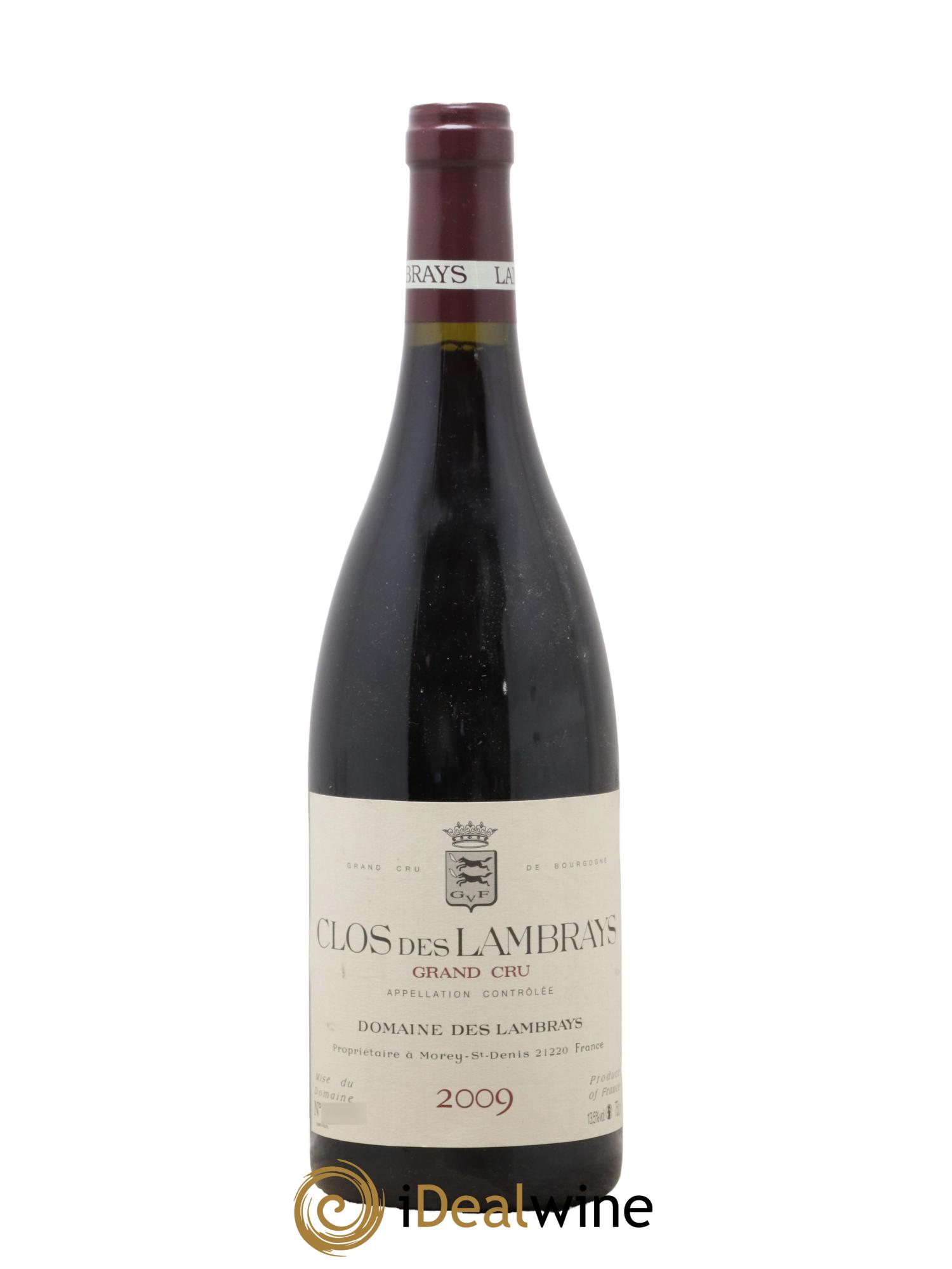 Clos des Lambrays Grand Cru Domaine des Lambrays 2009 - Lotto di 1 bottiglia - 0